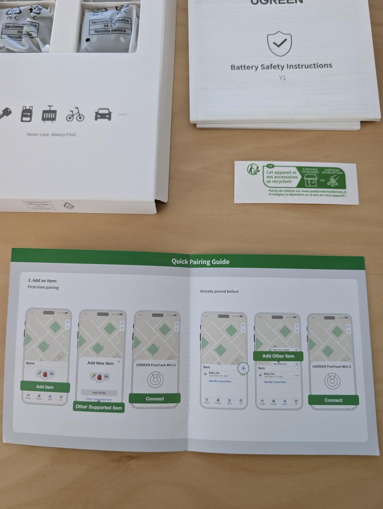 Kit da 4: tutta casa tracciata