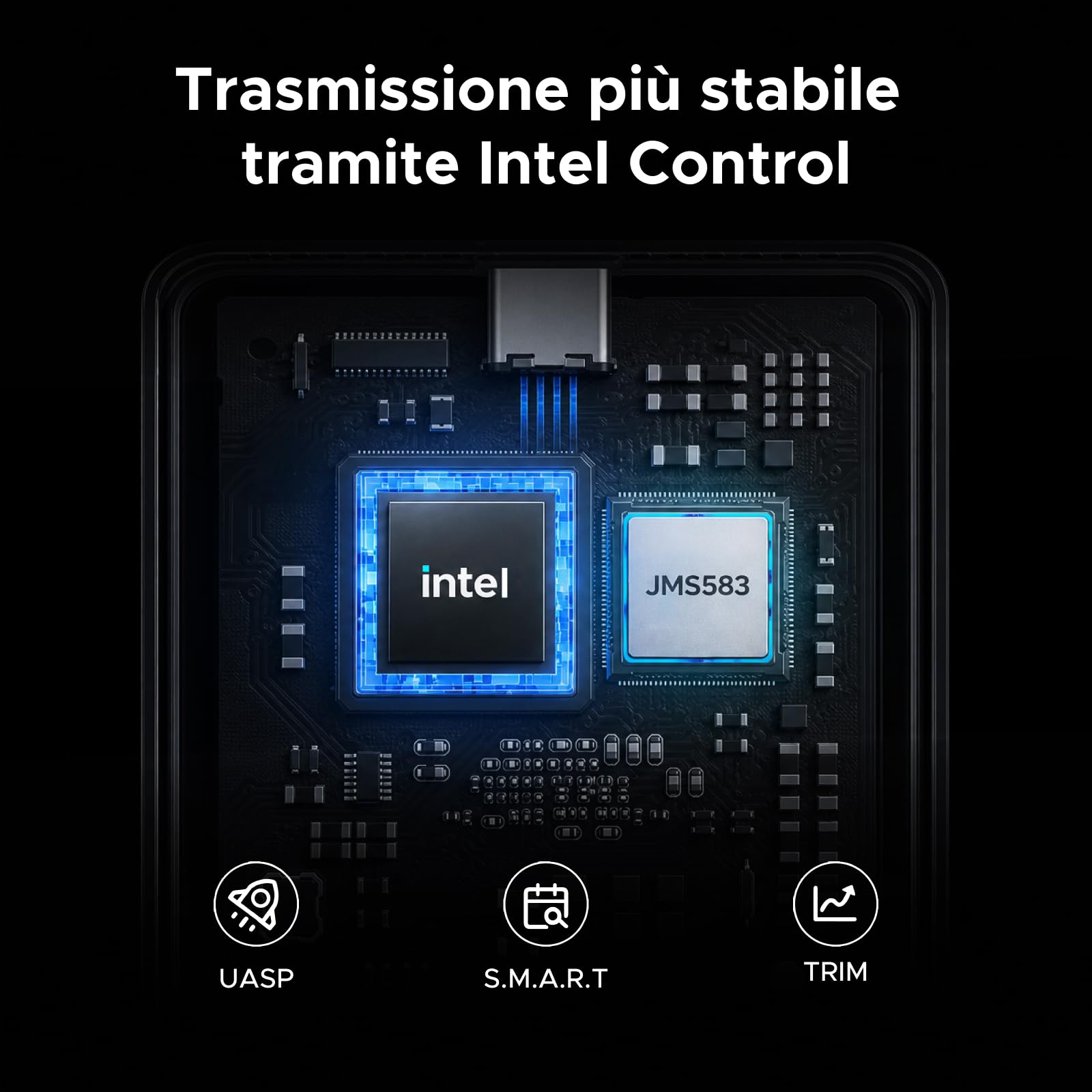 ugreen-case-ssd-m-2-nvme-thunderbolt-5-80gbps-alluminio-8tb-per-macbook image 4