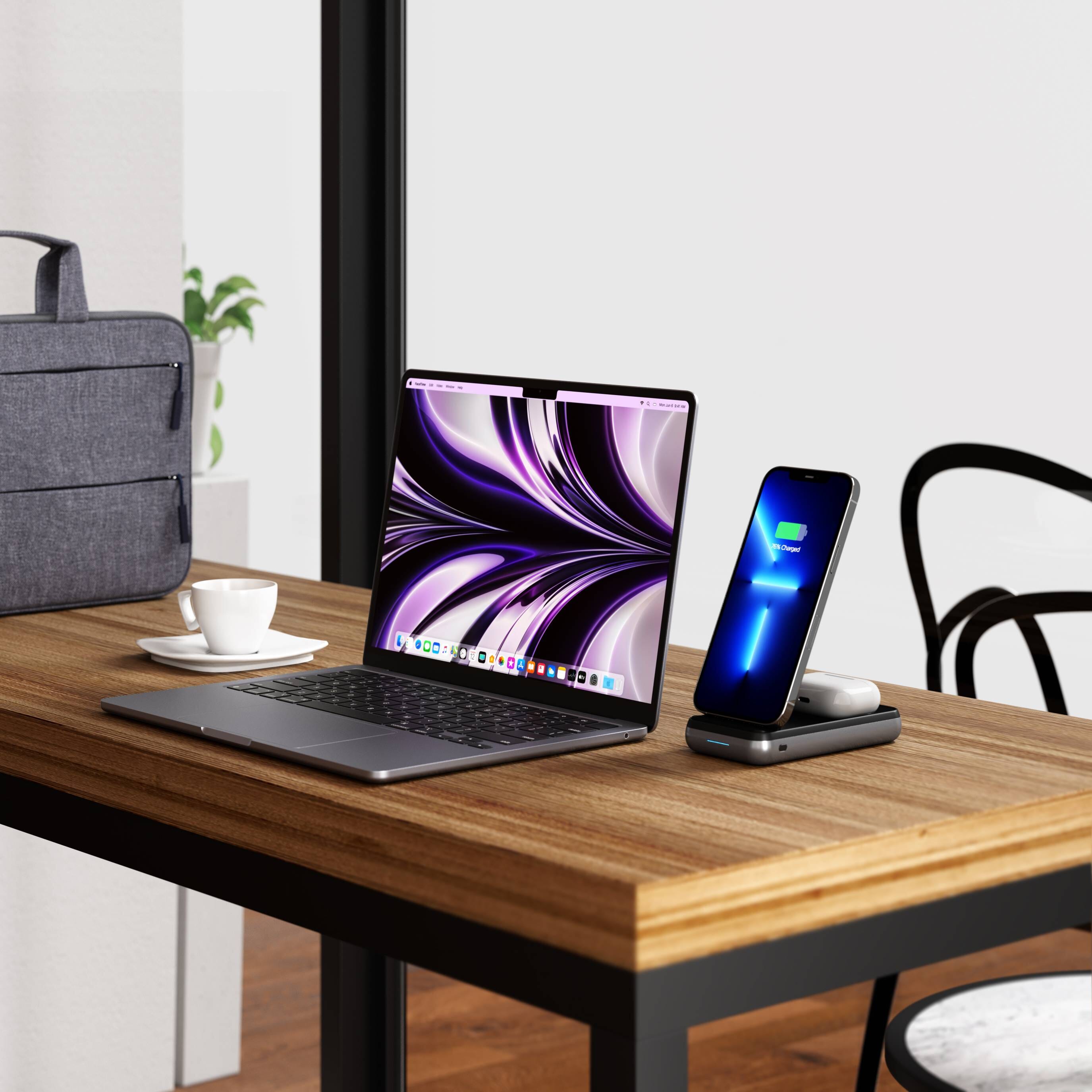 satechi-duo-wireless-charger-power-stand-ricarica-10w image 2