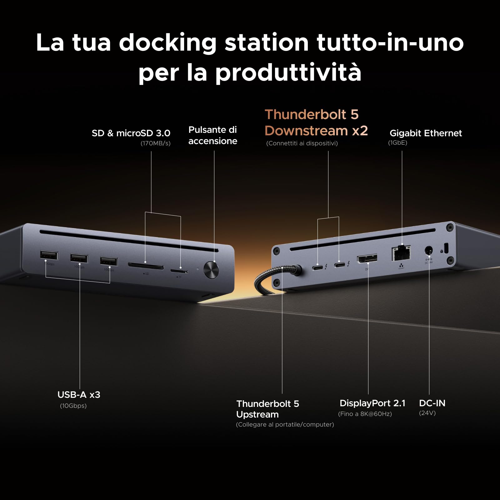 ugreen-maxidok-thunderbolt-5-docking-station-usb-c-10-in-1-8k-120gbps-110w image 2