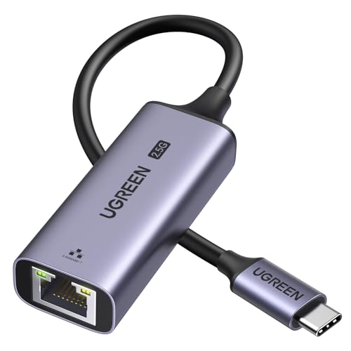 ugreen-adattatore-ethernet-usb-c-a-rj45-2-5gbps-alluminio-con-led image 8
