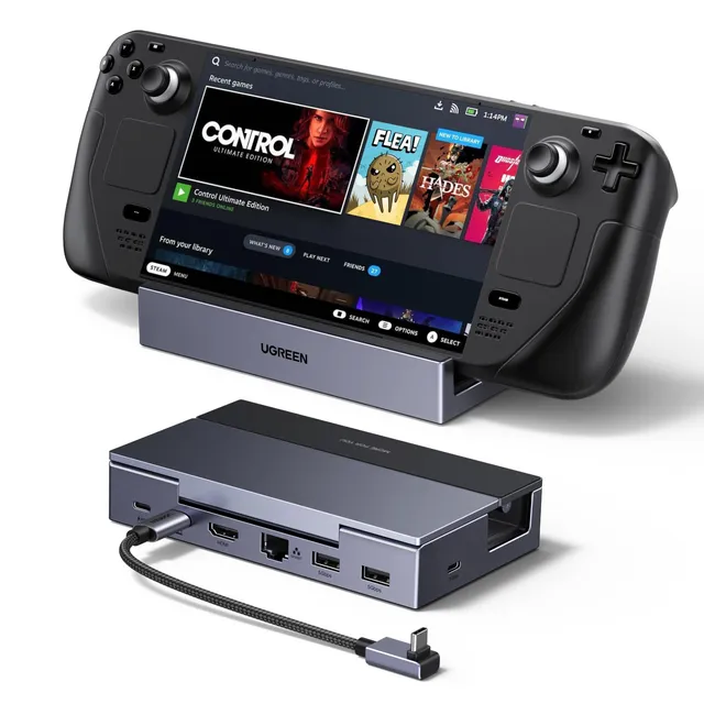 ugreen-docking-station-usb-c-6-in-1-con-supporto-per-steam-deck-hdmi-4k-120hz image 1
