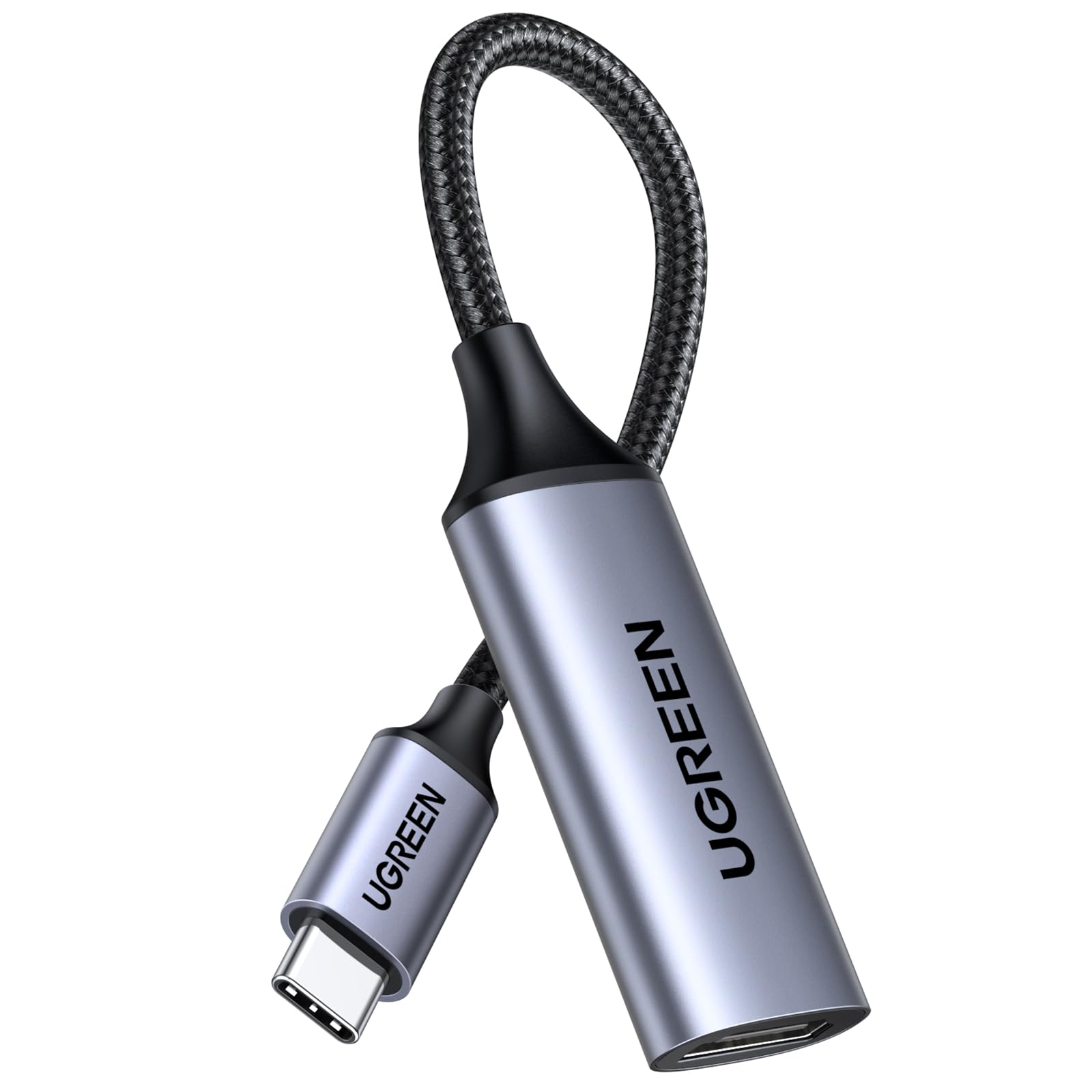 ugreen-adattatore-usb-c-a-hdmi-4k-60hz-2k-144hz-10-cm-nylon-e-alluminio-dex-thun image 1