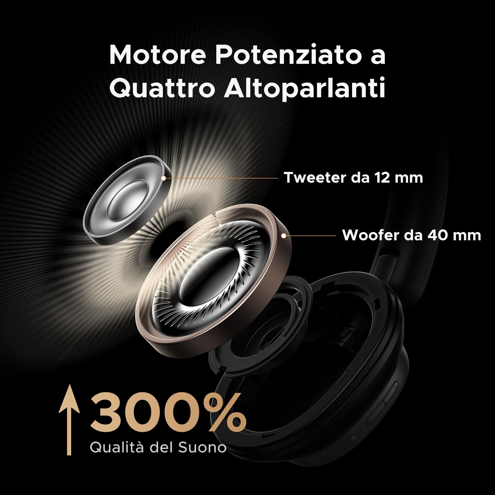 ugreen-studio-pro-cuffie-bluetooth-over-ear-anc-adattiva-48db-hi-res-ldac-120-or image 4