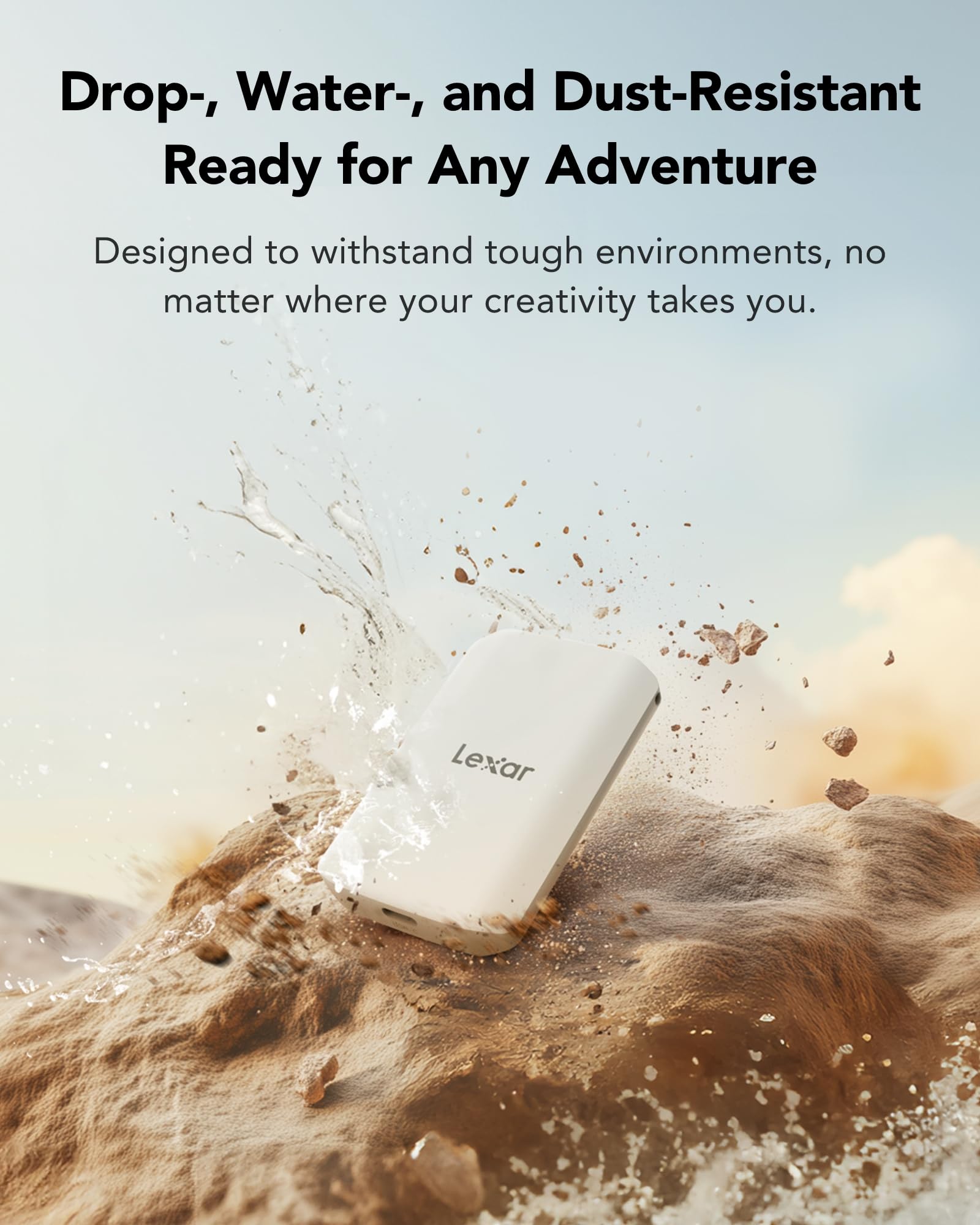 lexar-es5-ssd-portatile-1tb-usb-c-2000mb-s-magsafe-ip65-per-iphone-e-creator image 6