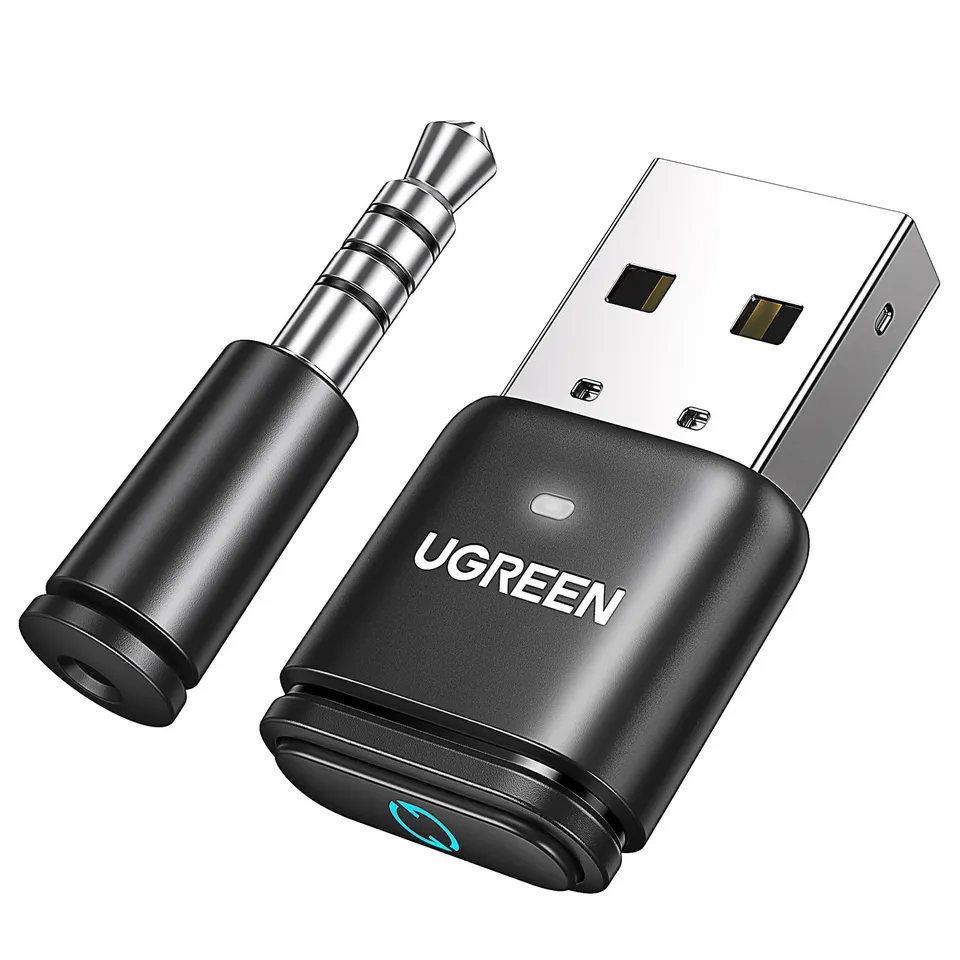 ugreen-adattatore-audio-bluetooth-5-3-usb-aptx-per-ps5-ps4-switch-pc-con-microfo image 1