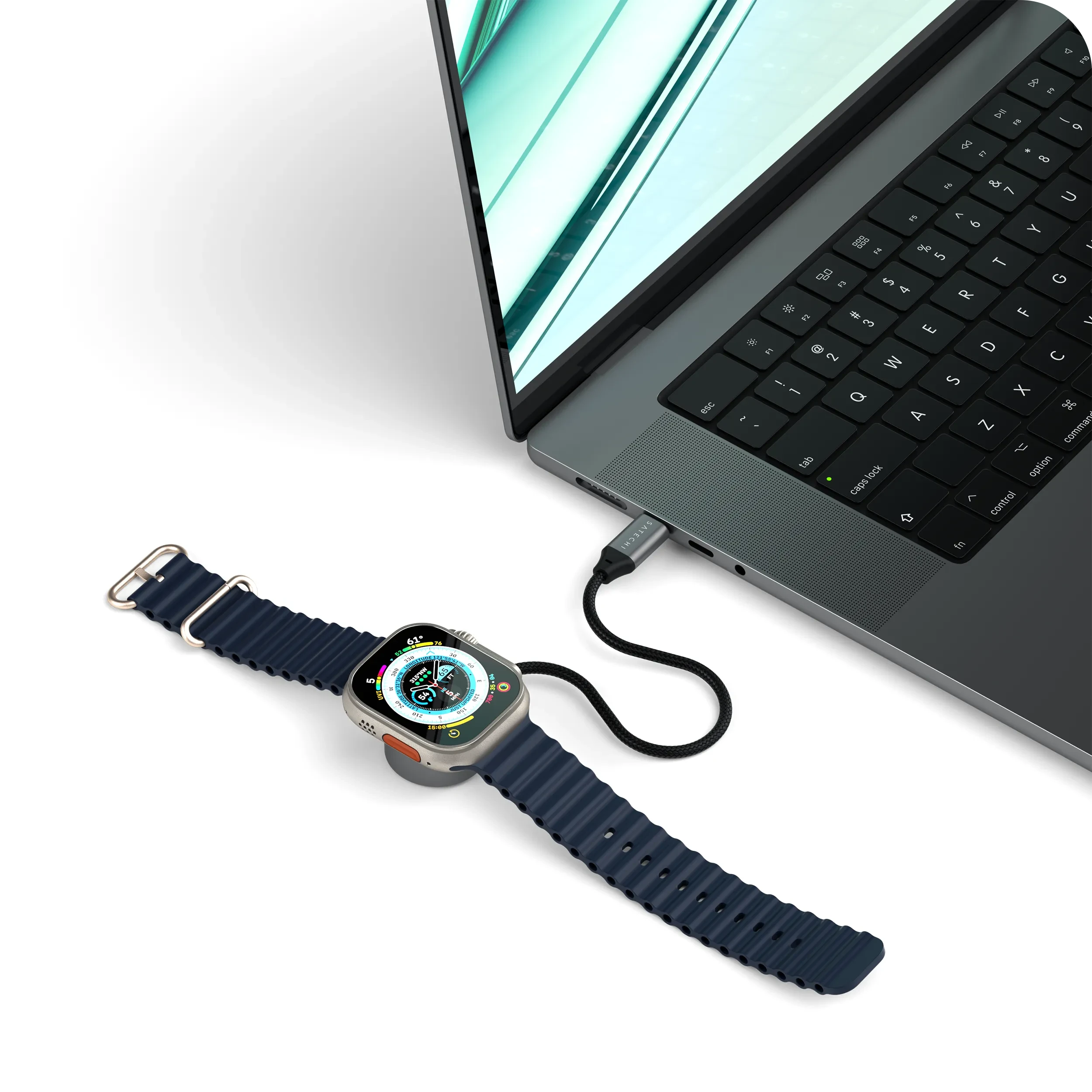 satechi-cavo-ricarica-rapida-usb-c-per-apple-watch image 2