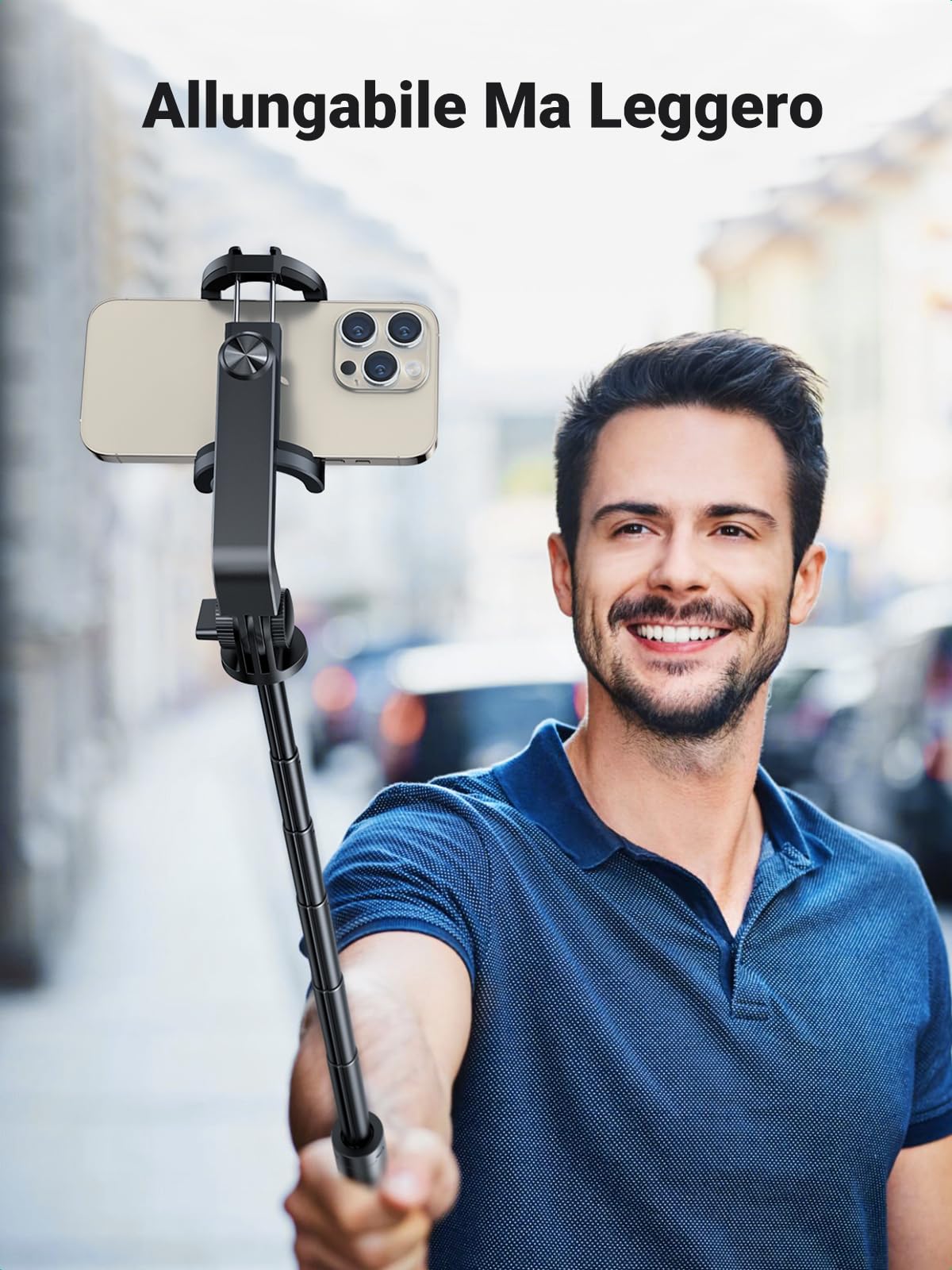 ugreen-treppiede-selfie-stick-bluetooth-3-in-1-estensibile-150cm-con-telecomando image 4