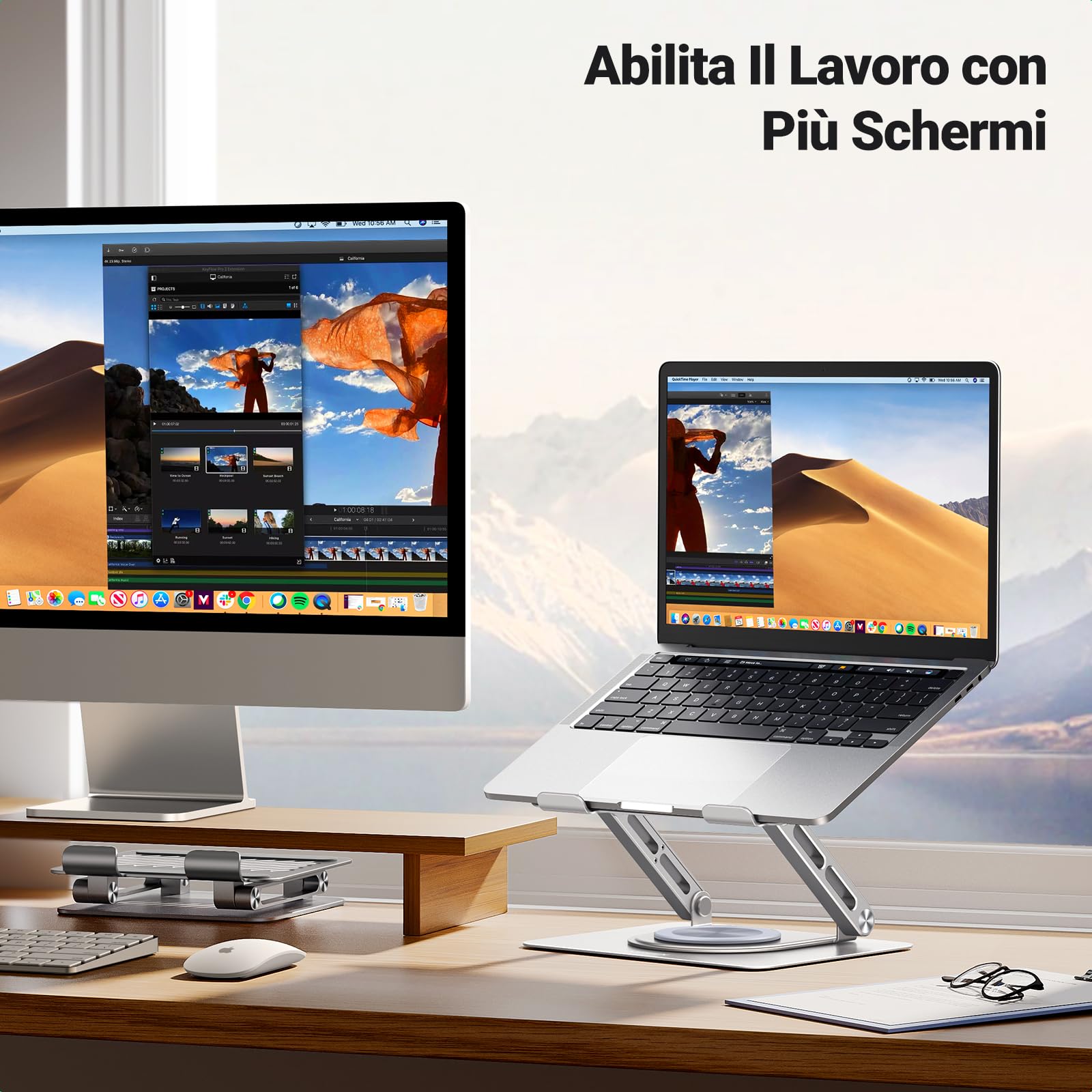 ugreen-supporto-laptop-pieghevole-regolabile-10-17-pollici image 4