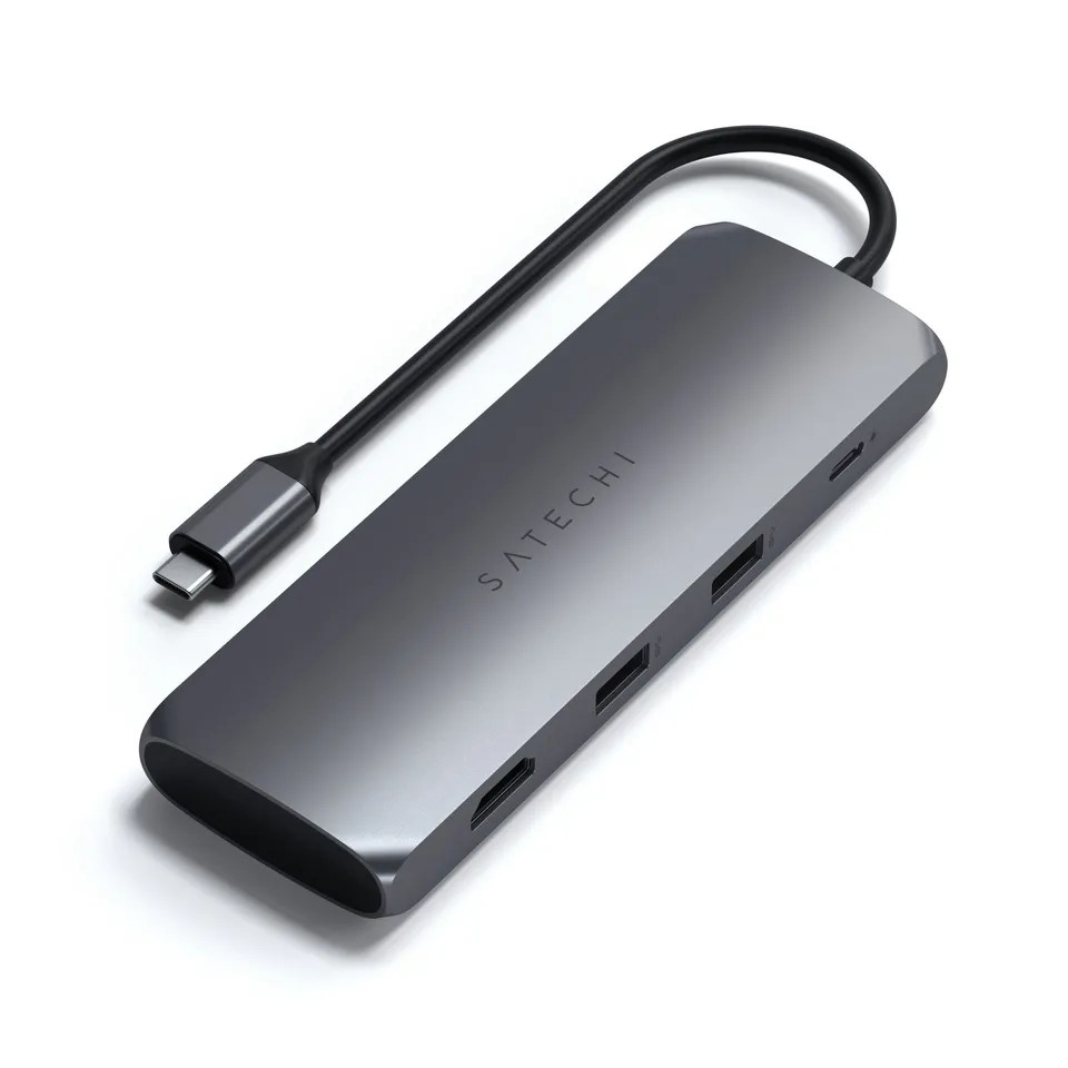 satechi-usb-c-hybrid-multiport-adapter-con-vano-ssd image 1