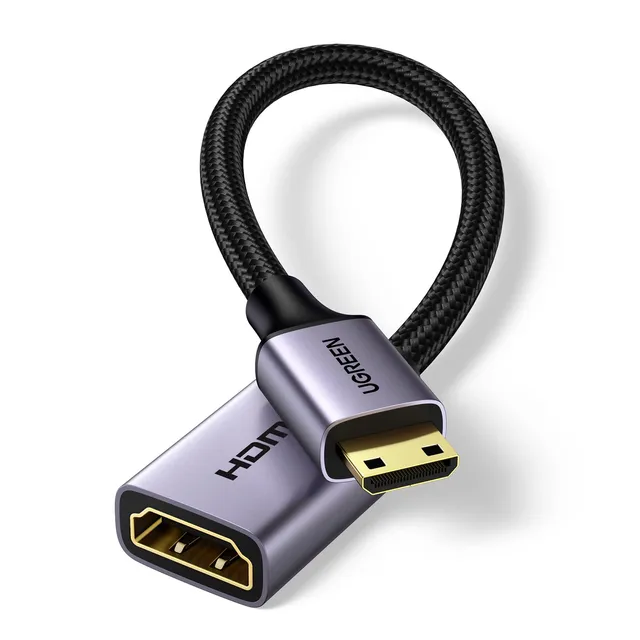ugreen-adattatore-mini-hdmi-a-hdmi-4k-60hz-cavo-25cm image 1