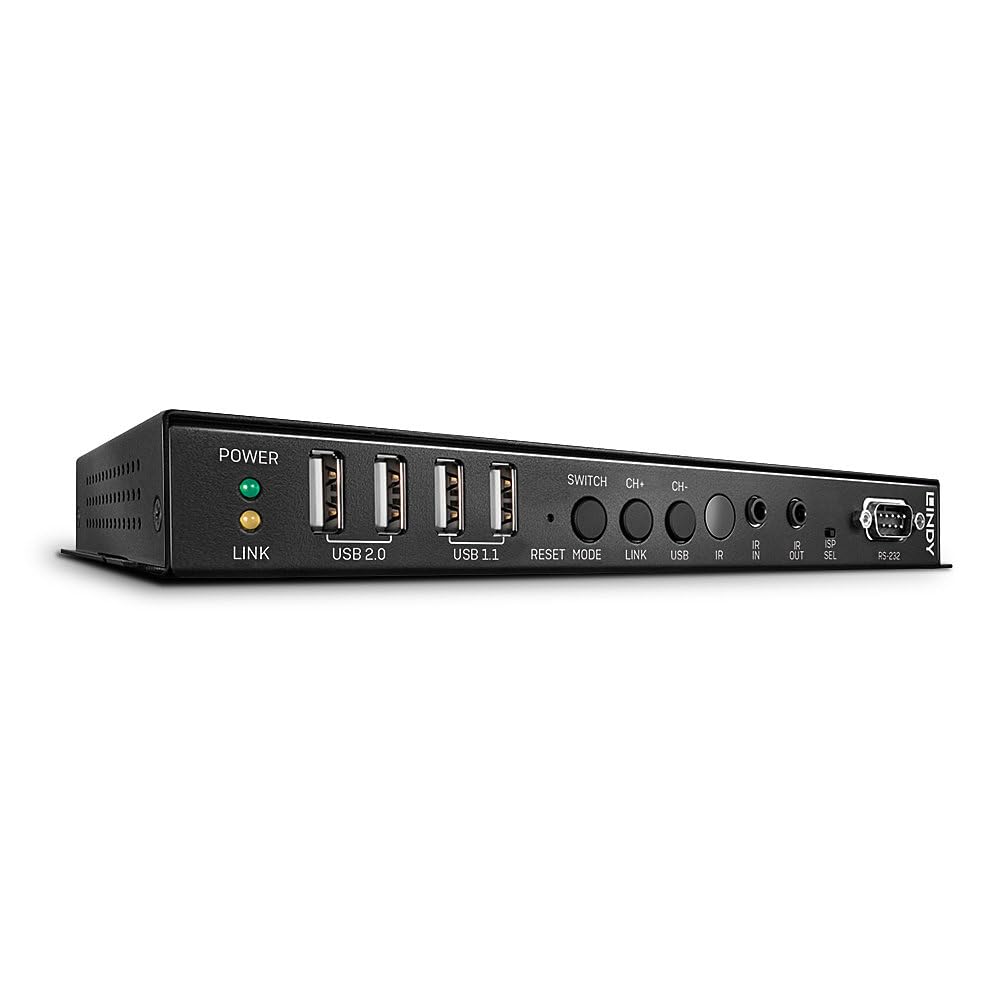 lindy-38267-extender-hdmi-4k-e-usb-over-ip-ricevitore image 1
