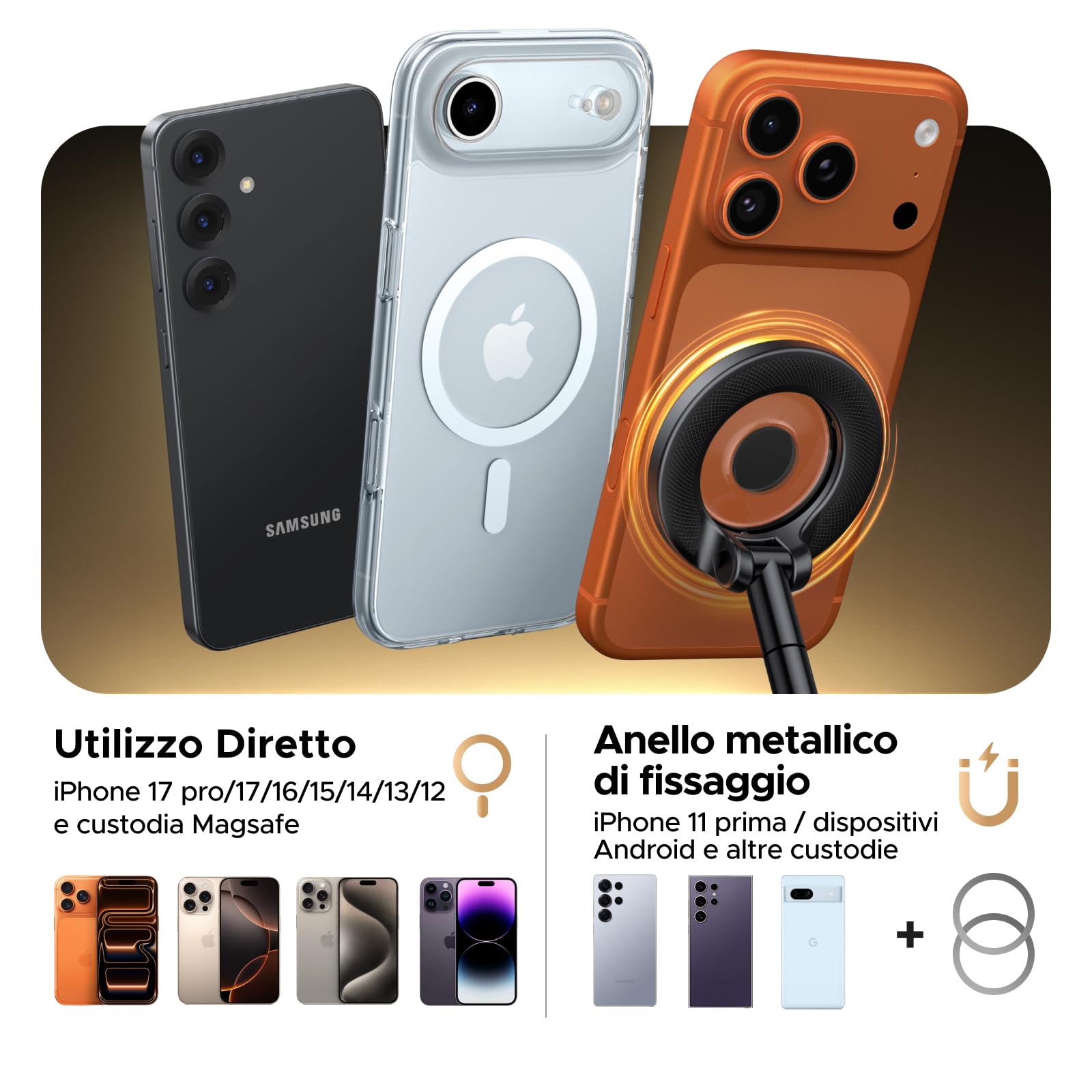 ugreen-supporto-telefono-auto-magnetico-magsafe-con-aspirazione-a-vuoto-360 image 8