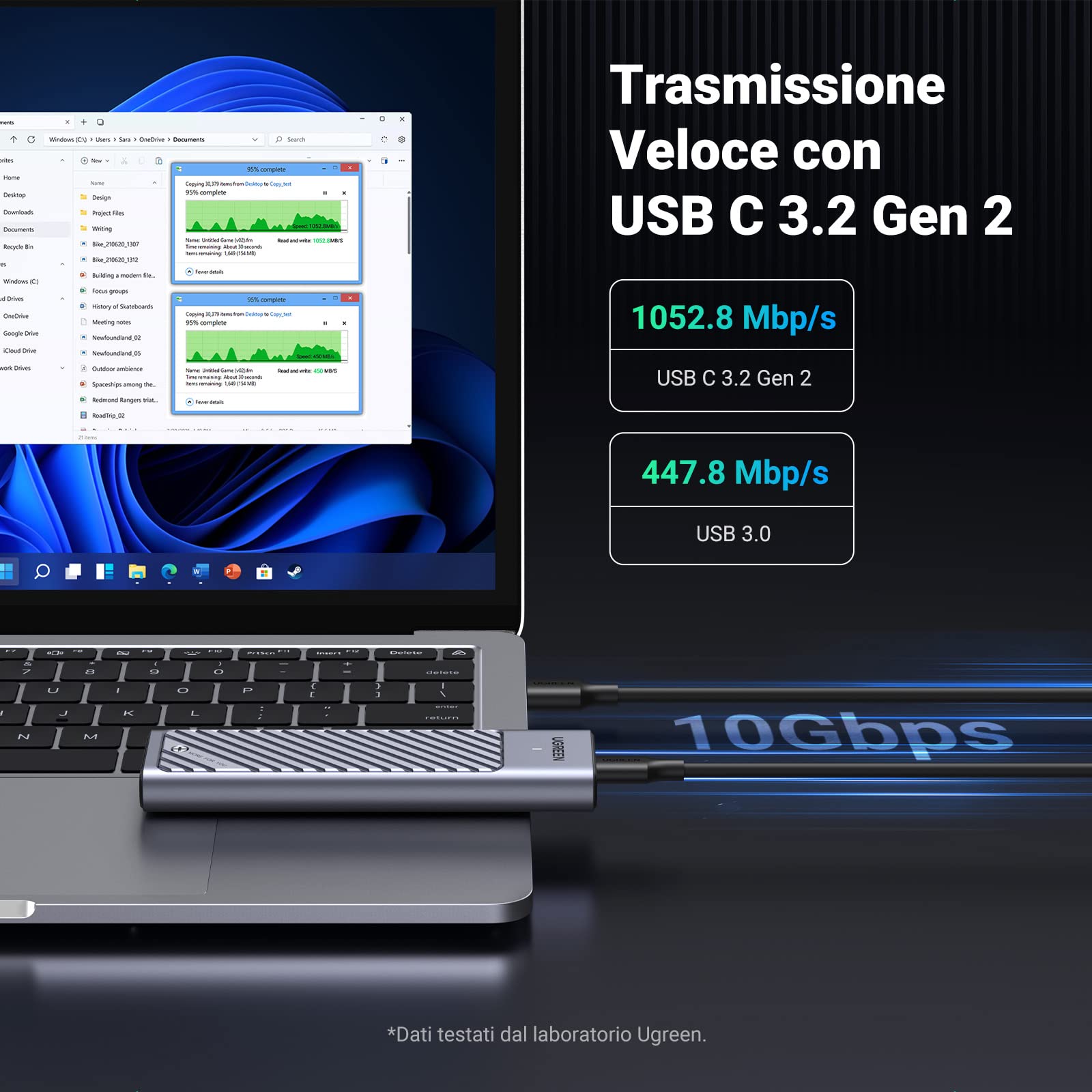 ugreen-case-ssd-m-2-nvme-sata-ngff-usb-c-3-2-gen-2-10gbps image 3