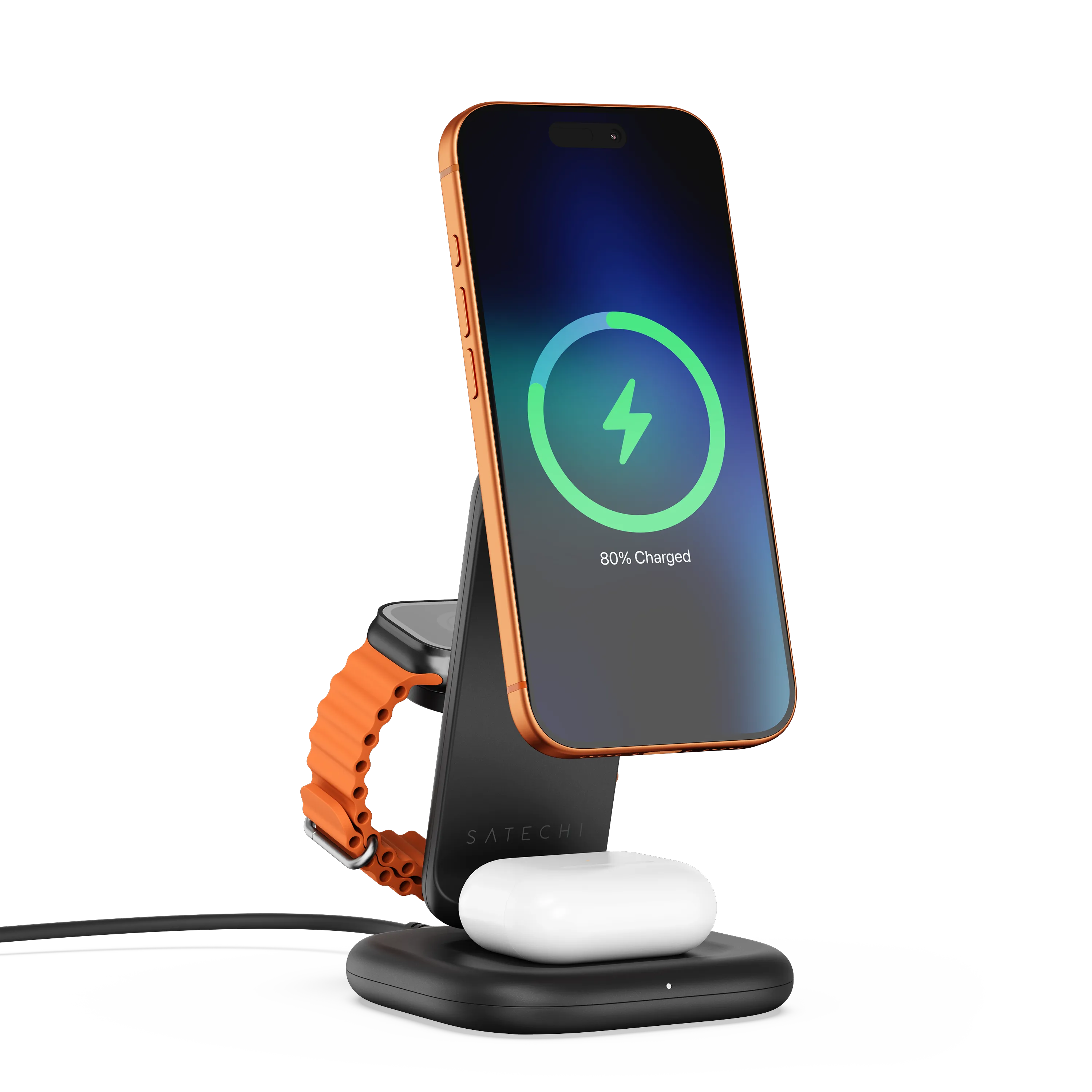 satechi-3-in-1-foldable-stand-ricarica-wireless-qi2-25w image 1