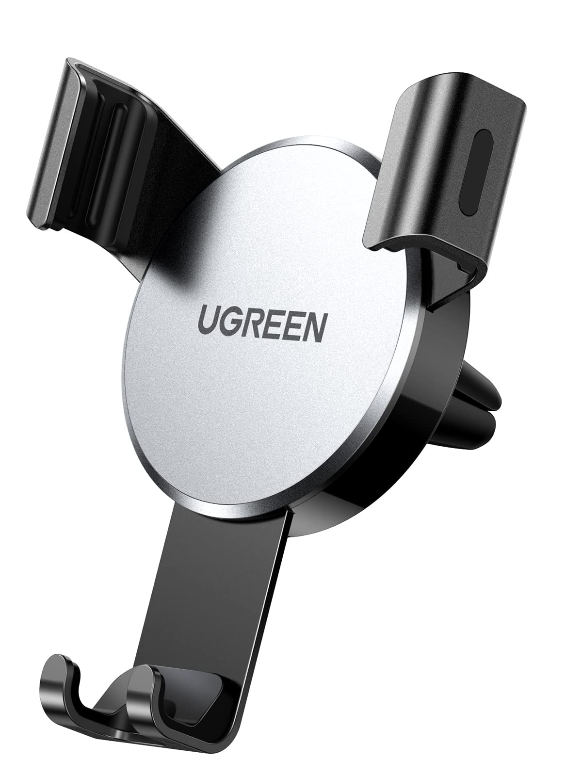 ugreen-supporto-telefono-auto-a-gravit-in-alluminio-grigio image 1