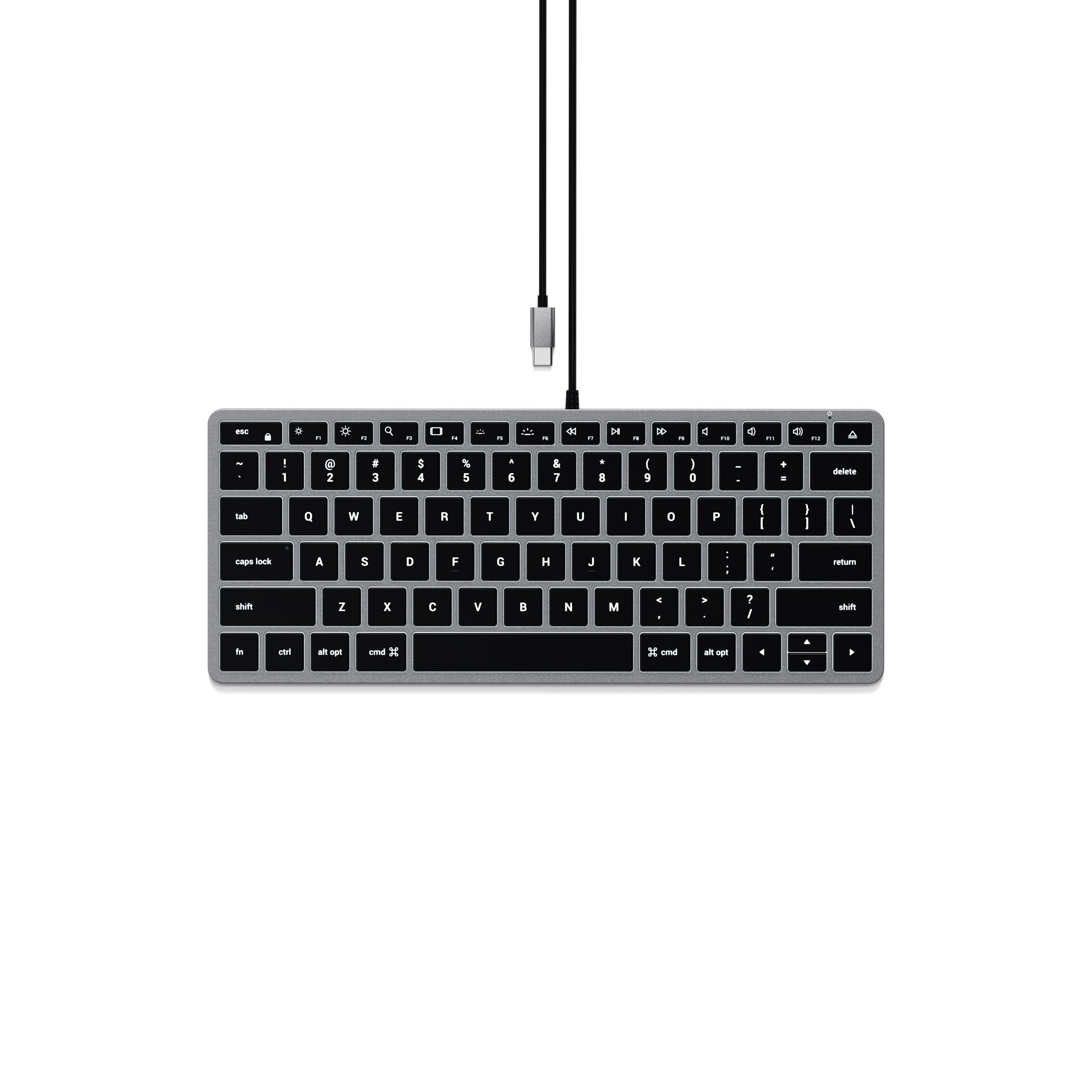 satechi-slim-w1-tastiera-cablata-retroilluminata-usb-c-per-mac image 1