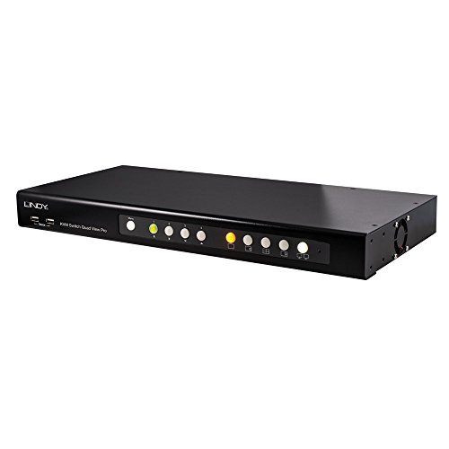 lindy-quad-view-kvm-switch-pro-4-porte-dvi-usb-2-0 image 3