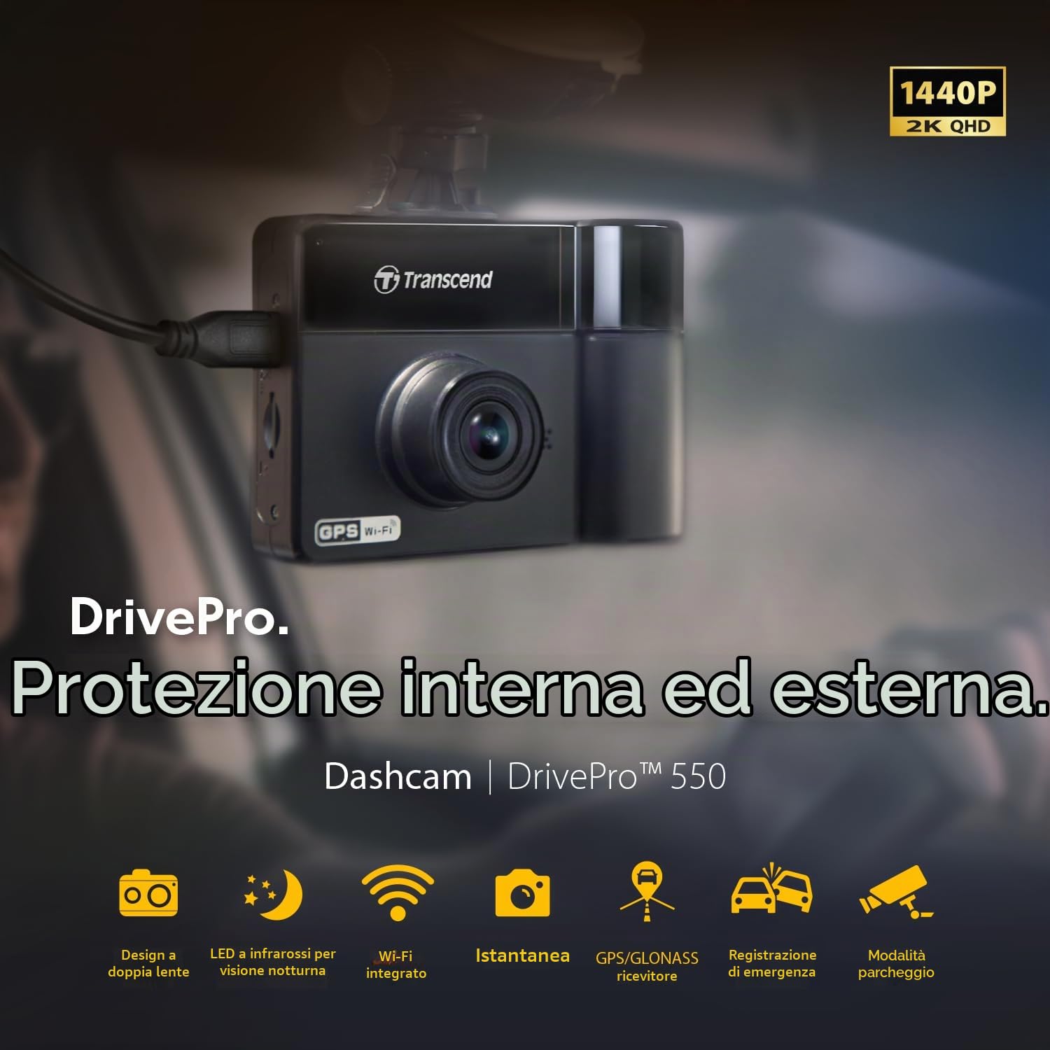 transcend-drivepro-550-dash-cam-dual-1080p-con-microsdxc-mlc-64gb-inclusa image 3