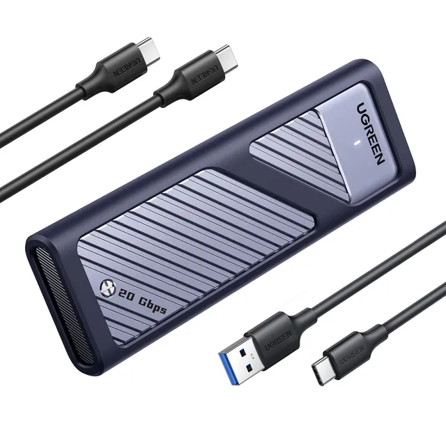 ugreen-case-ssd-m-2-nvme-sata-20gbps-usb-c-3-2-gen-2x2-per-2230-2242-2260-2280-f image 1
