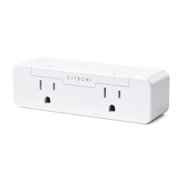 satechi-dual-smart-outlet-presa-smart-doppia-con-monitor-consumi image 1