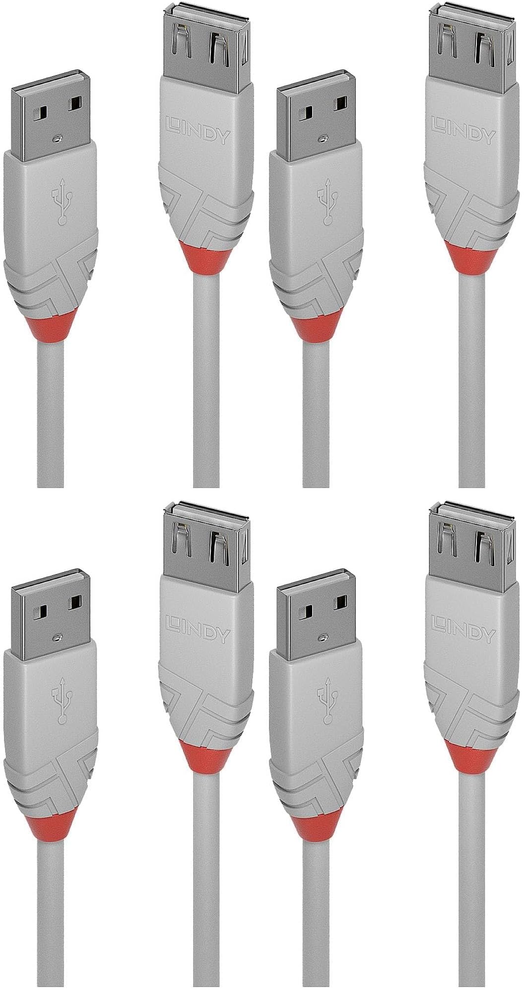 lindy-prolunga-usb-2-0-tipo-a-maschio-femmina-anthra-line-0-2m image 8