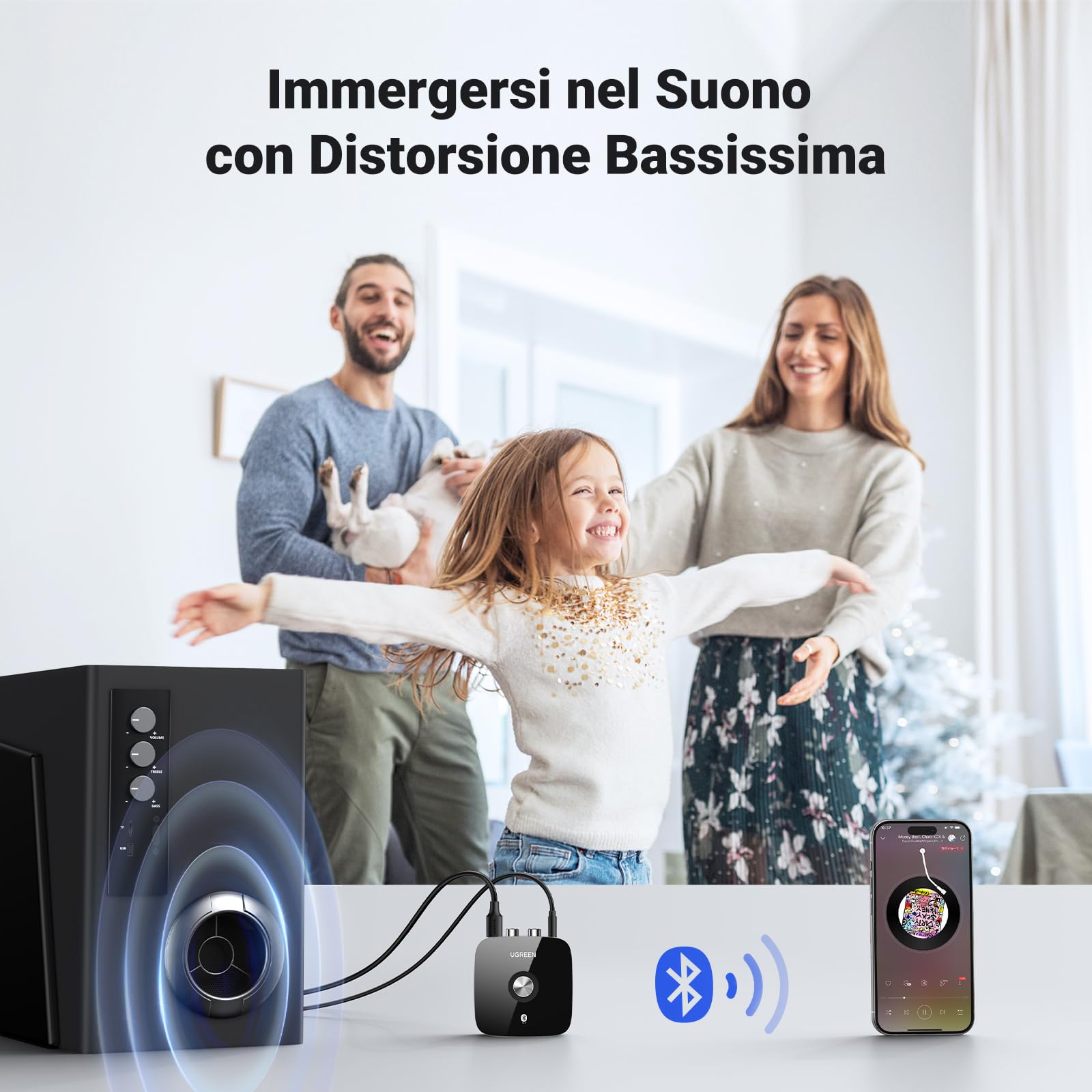 ugreen-ricevitore-bluetooth-5-1-audio-aptx-hd-con-uscita-3-5mm-e-2rca image 5