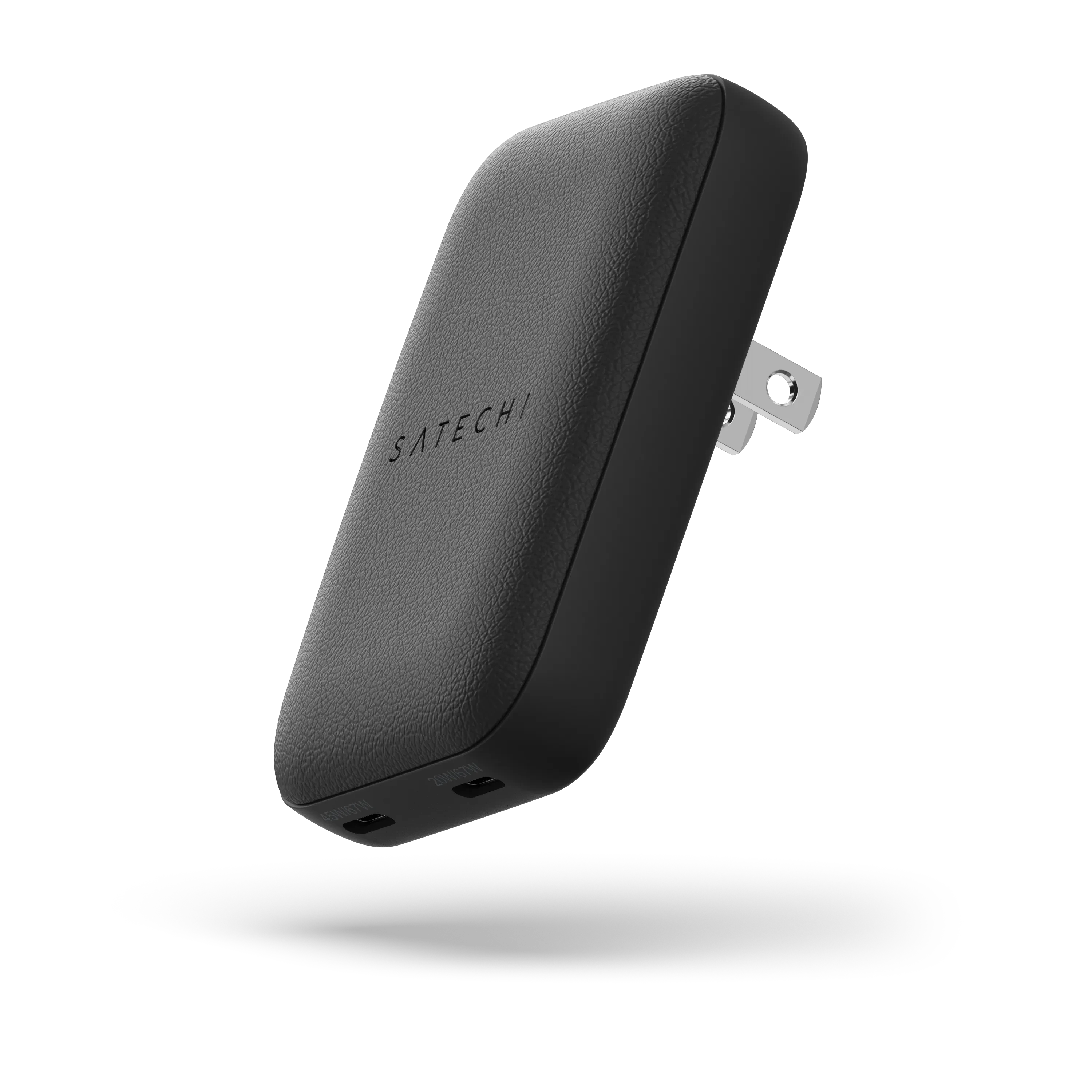 satechi-onthego-67w-slim-wall-charger-doppia-usb-c-gan image 2