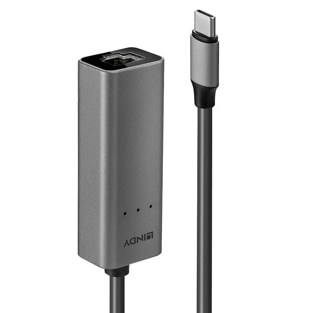 lindy-adattatore-usb-3-0-tipo-c-a-ethernet-2-5g image 1