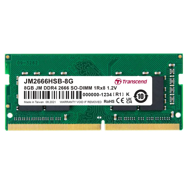 transcend-jetram-8gb-ddr4-2666mhz-so-dimm-laptop image 1