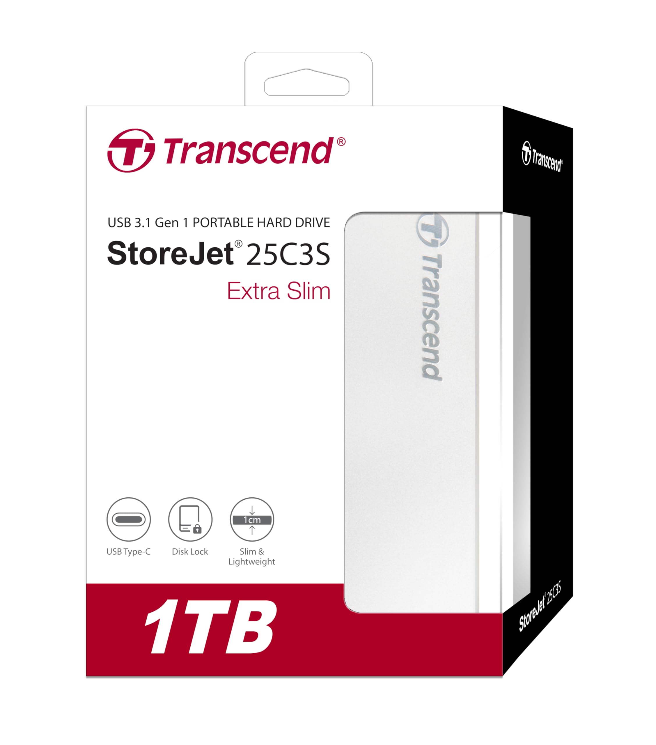 transcend-storejet-sj25c3s-hard-disk-esterno-1tb-usb-3-1-gen-1-type-c image 2