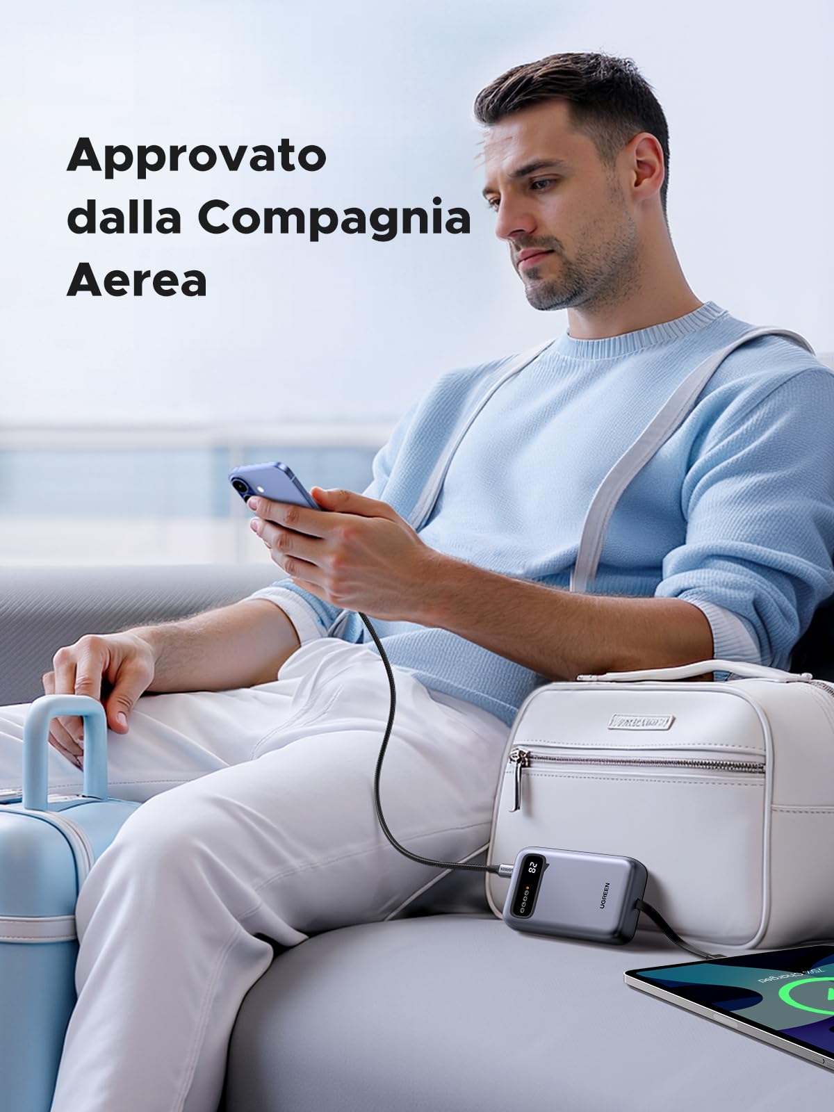 ugreen-zapix-22-5w-power-bank-20000mah-usb-c-con-2-cavi image 7