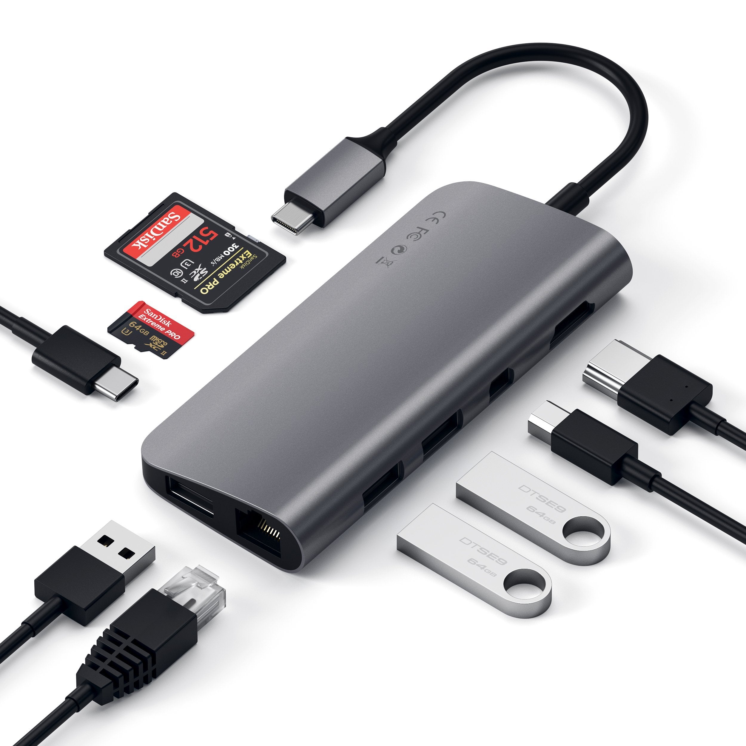 satechi-type-c-multimedia-adapter-hub-usb-c-hdmi-4k-ethernet image 4