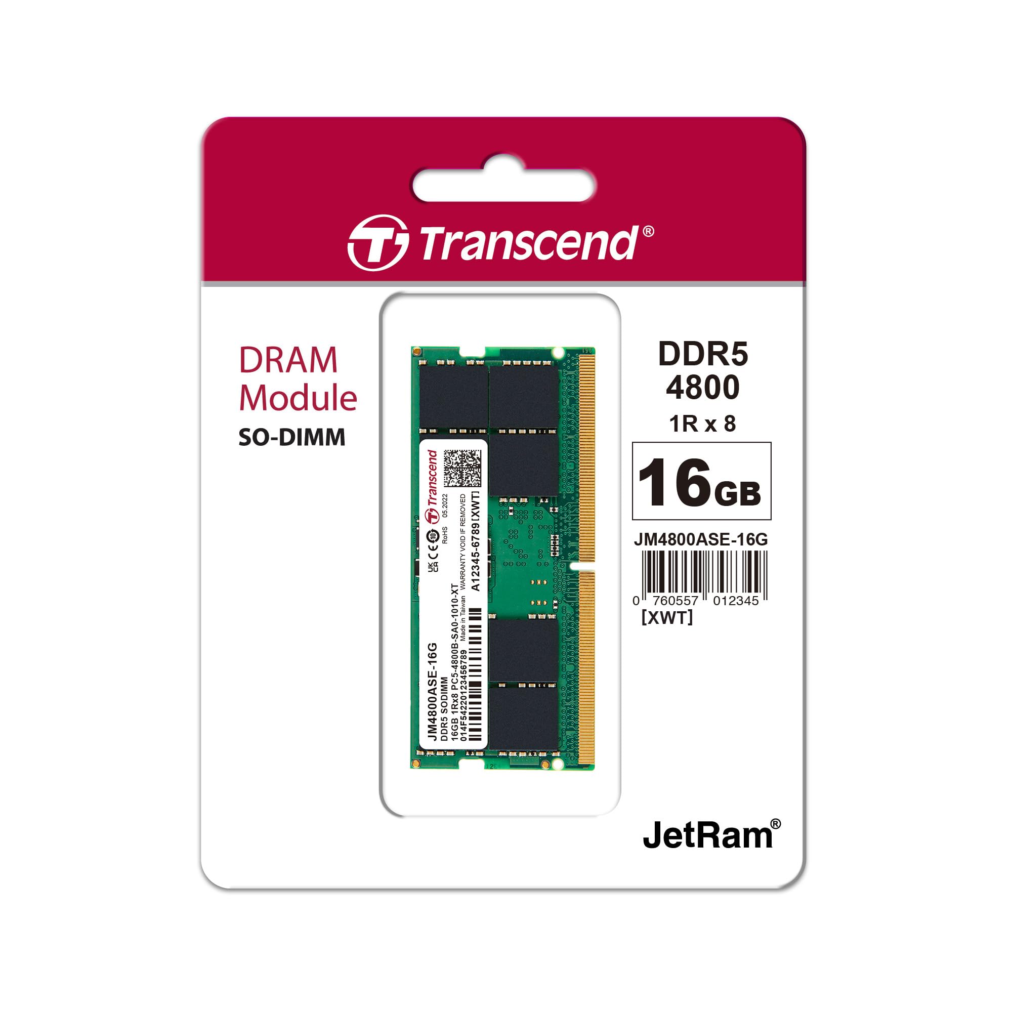 transcend-jetram-jm4800ase-16g-memoria-ram-so-dimm-16gb-ddr5-4800mhz image 2