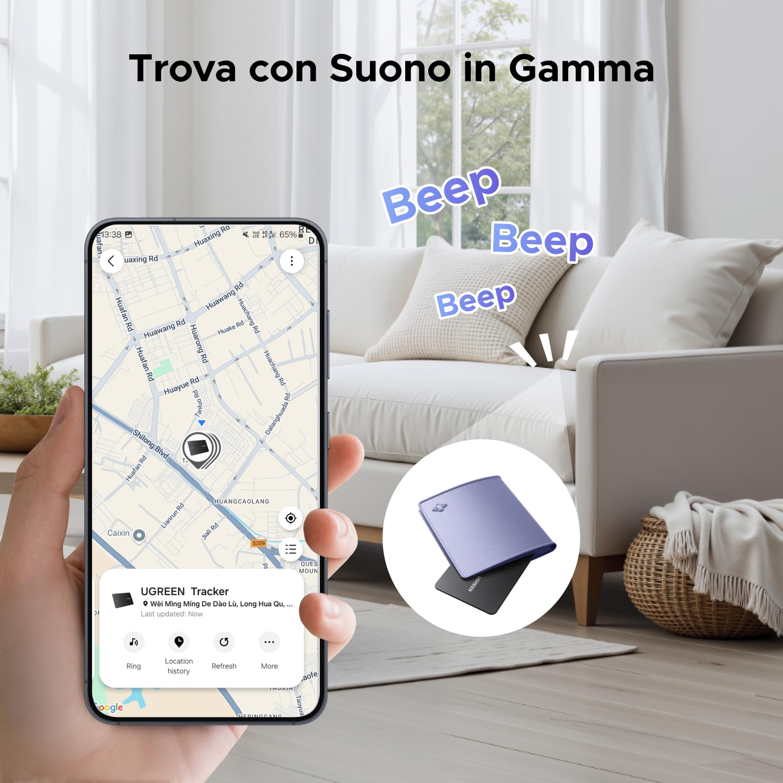 ugreen-finetrack-slim-s-smart-finder-tag-1-7-mm-samsung-smartthings-ip68 image 4