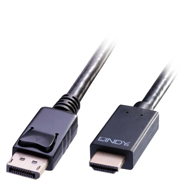 lindy-cavo-displayport-a-hdmi-4k30-5-m-maschio-maschio image 1