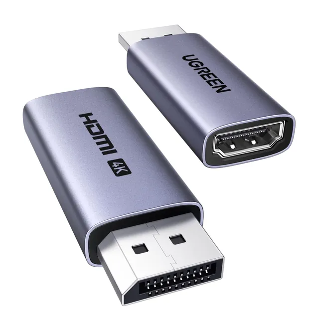 ugreen-adattatore-da-displayport-a-hdmi-4k-60hz-set-da-2-pezzi image 1