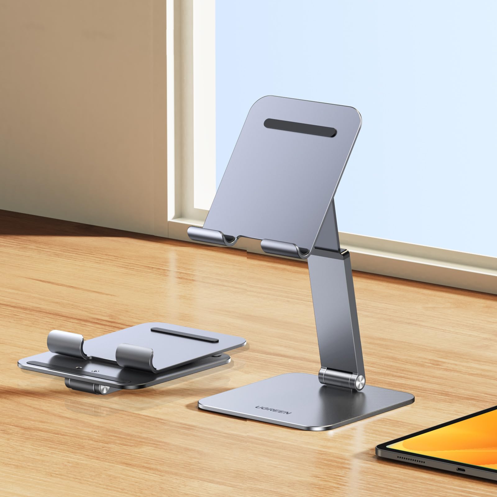 ugreen-supporto-tablet-e-telefono-da-tavolo-in-alluminio-fino-a-12-9 image 8