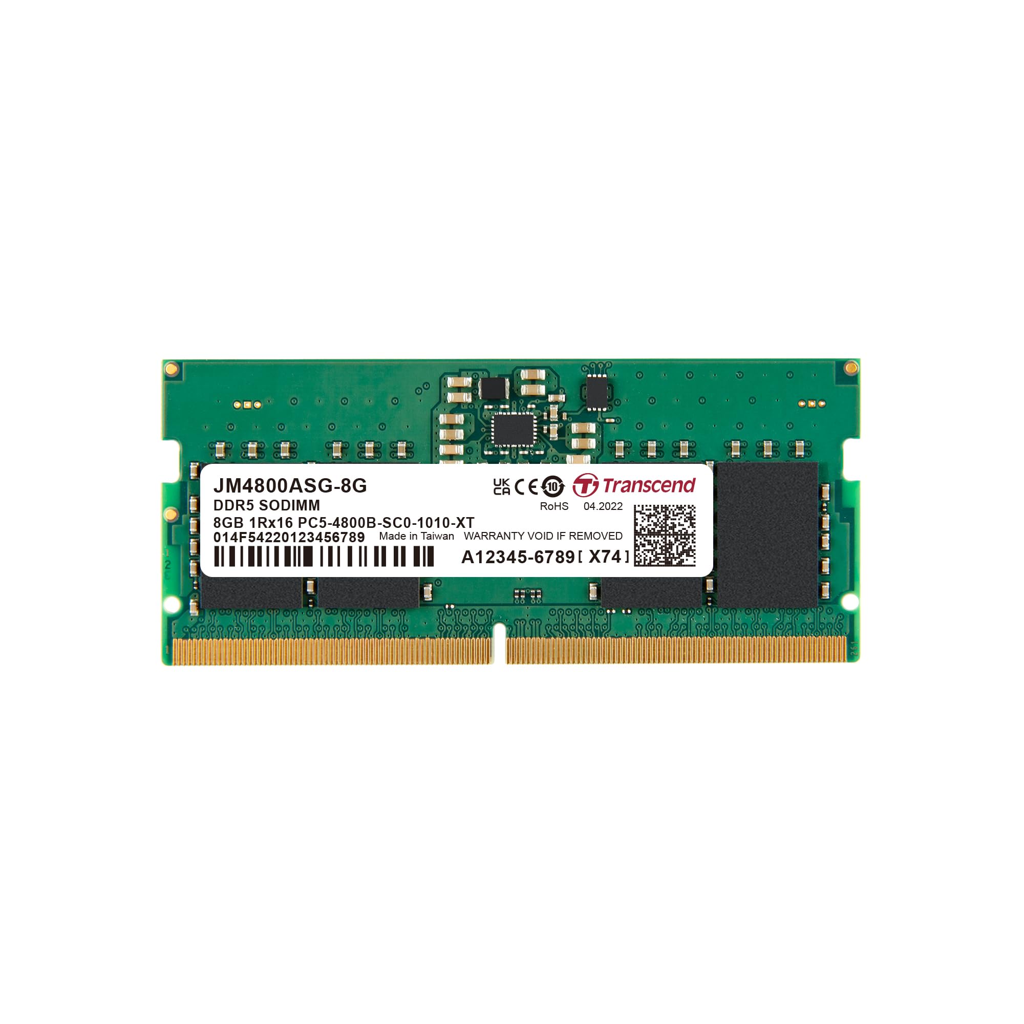 transcend-jm4800asg-8g-so-dimm-ddr5-8gb-4800mhz-per-notebook image 1
