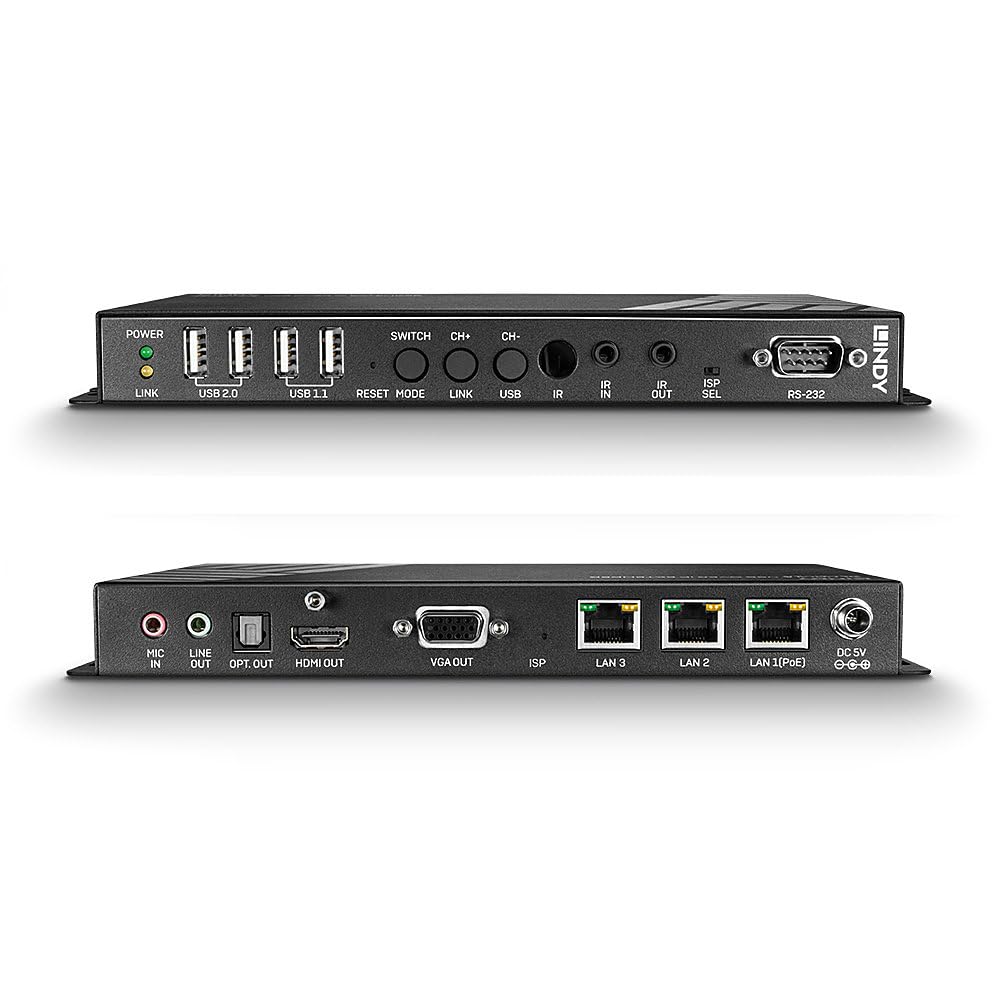 lindy-38267-extender-hdmi-4k-e-usb-over-ip-ricevitore image 3