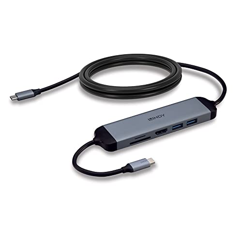 lindy-dst-micro-140-micro-docking-station-usb-c-con-hdmi-4k-e-cavo-60w-1-4-m image 7