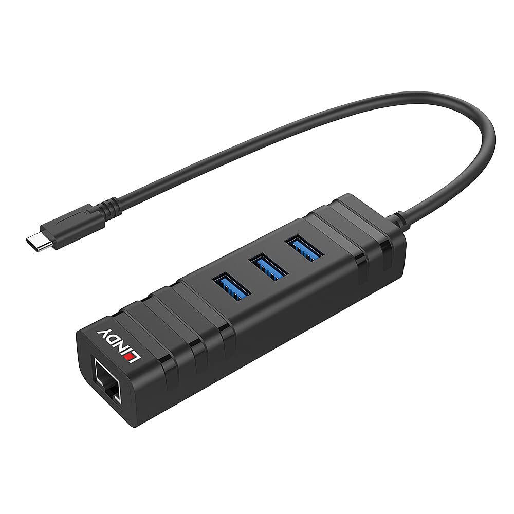 lindy-hub-e-convertitore-gigabit-ethernet-usb-3-1-tipo-c image 2