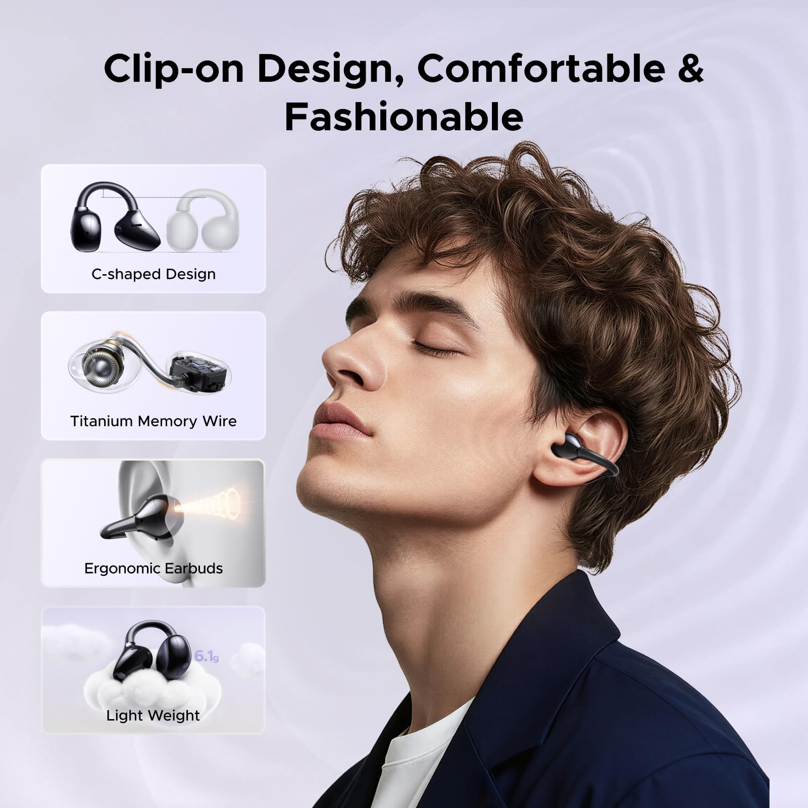 ugreen-clipbuds-pro-auricolari-bluetooth-sport-con-anc-adattiva-ibrida-e-bluetoo image 4