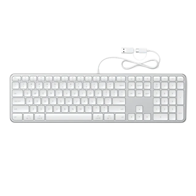 satechi-slim-lx3-tastiera-cablata-full-size-usb-c image 1
