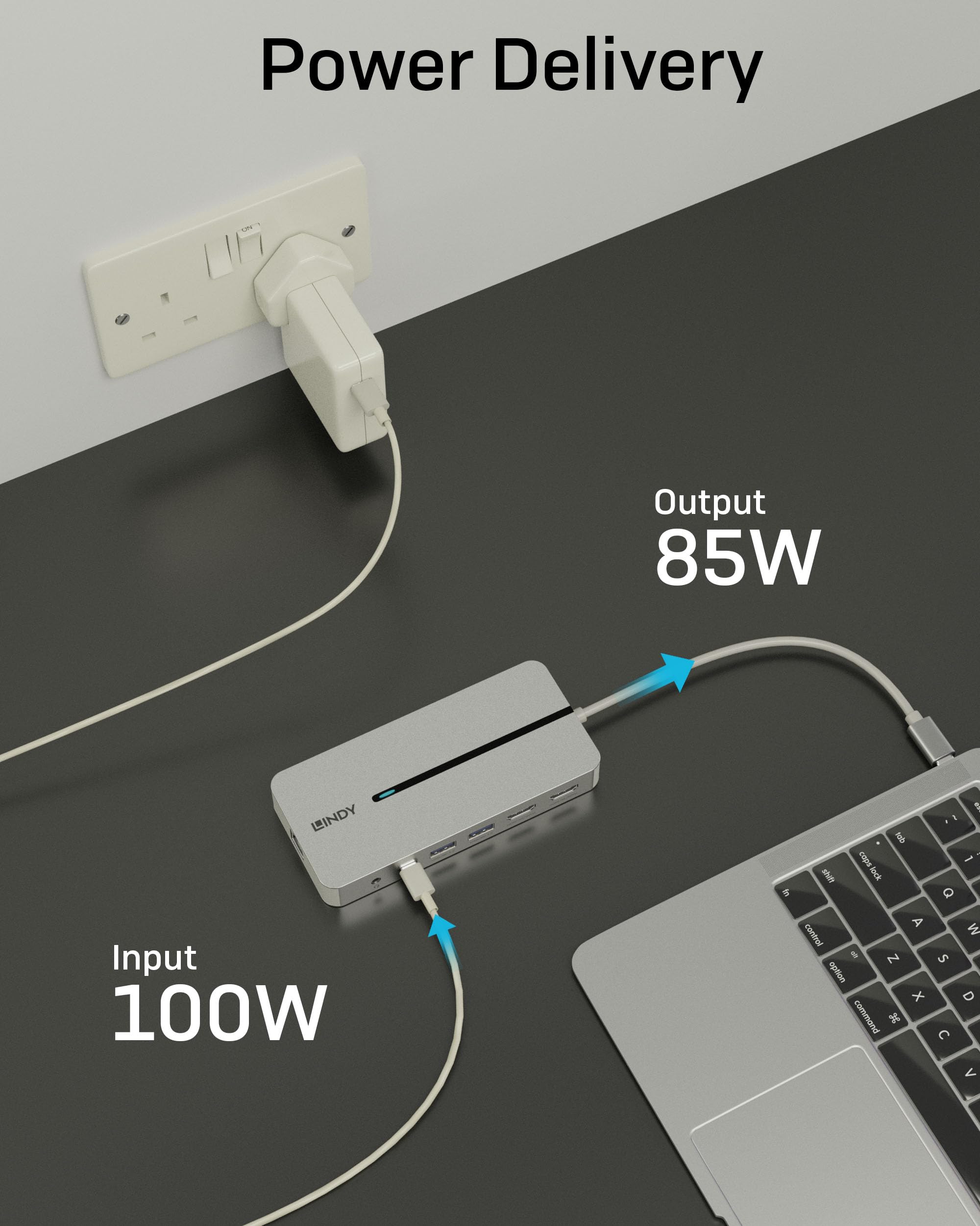 lindy-dst-mx-duo-mini-docking-station-usb-c-2x-hdmi-4k-pd-100w image 4