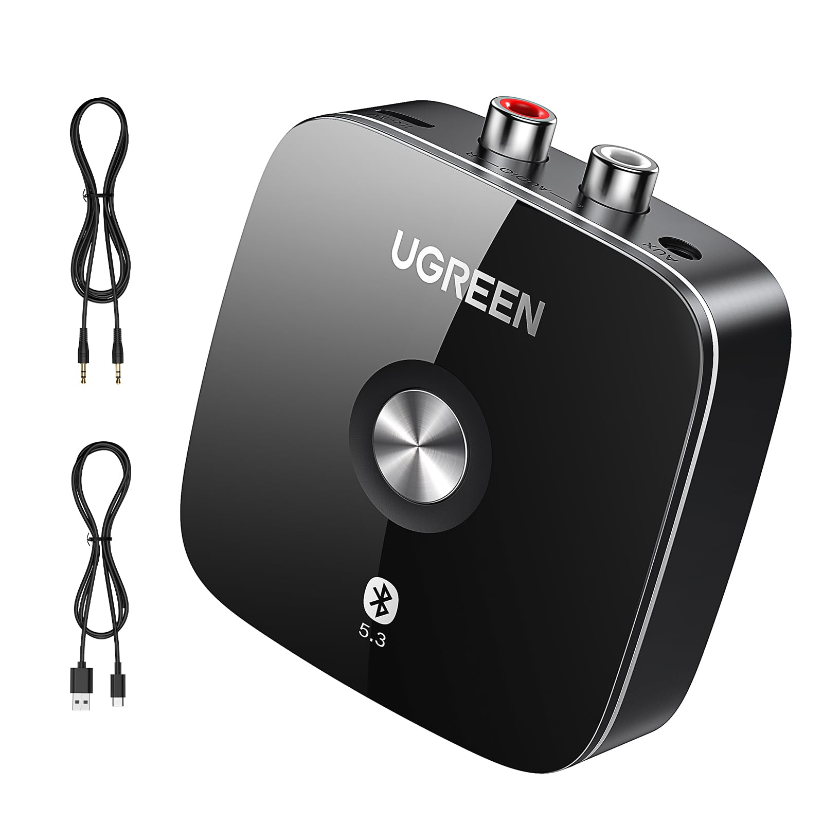 ugreen-ricevitore-bluetooth-5-3-edr-hifi-jack-3-5mm-2rca-8h image 1