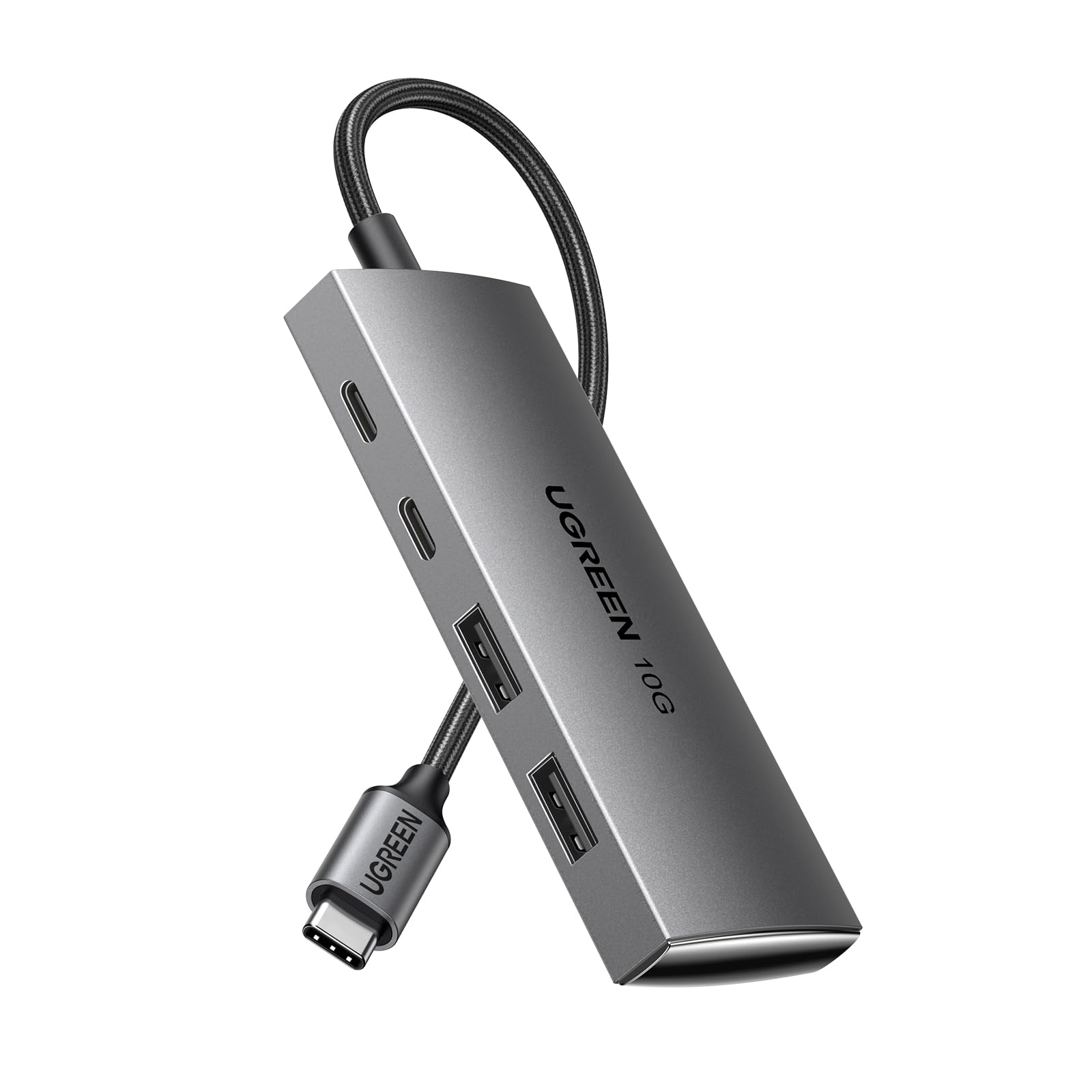 ugreen-hub-usb-c-10gbps-4-porte-con-2x-usb-c-2x-usb-a-in-alluminio image 1