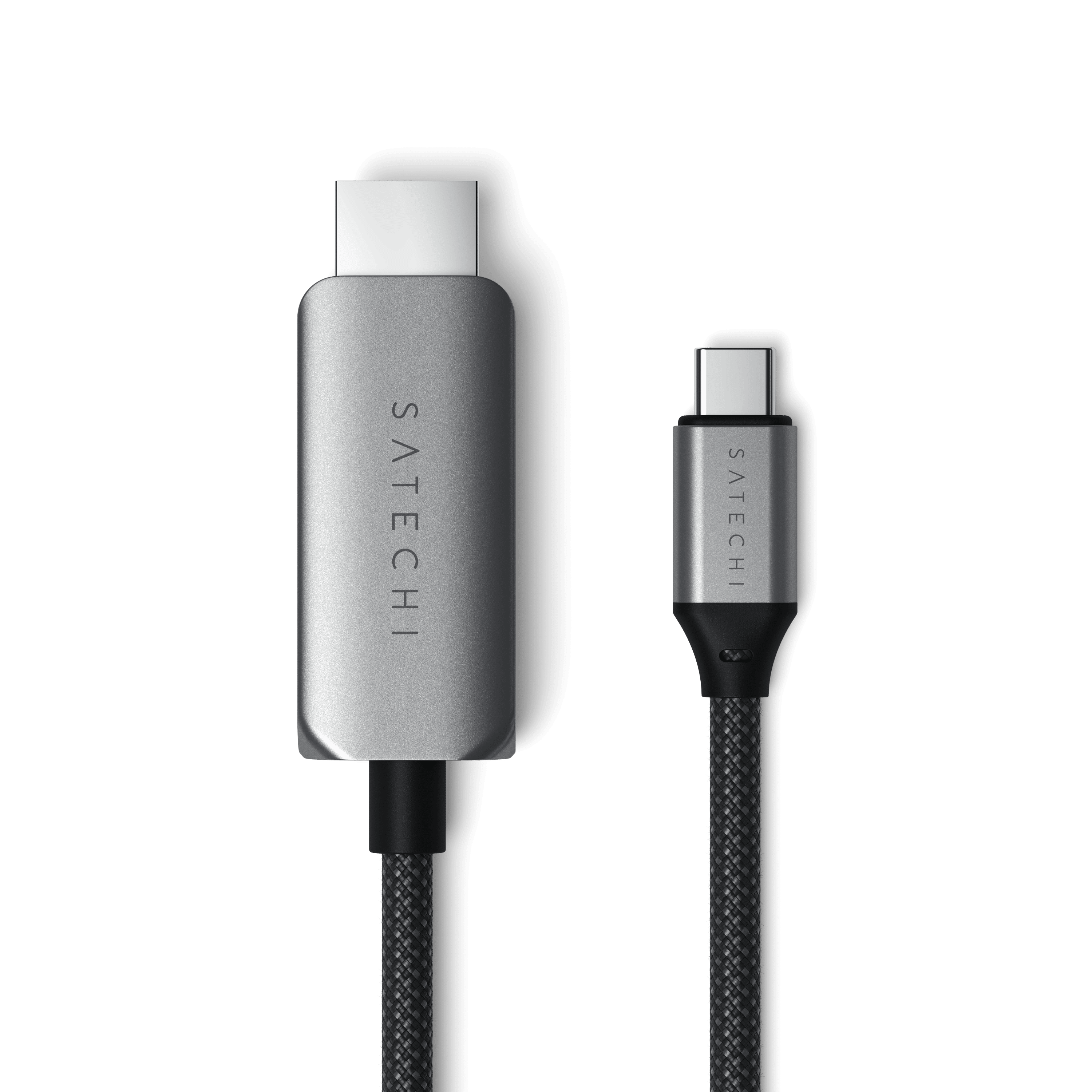 satechi-cavo-usb-c-a-hdmi-2-1-8k-2m-treccia-alluminio-4k-120hz-8k-60hz image 4