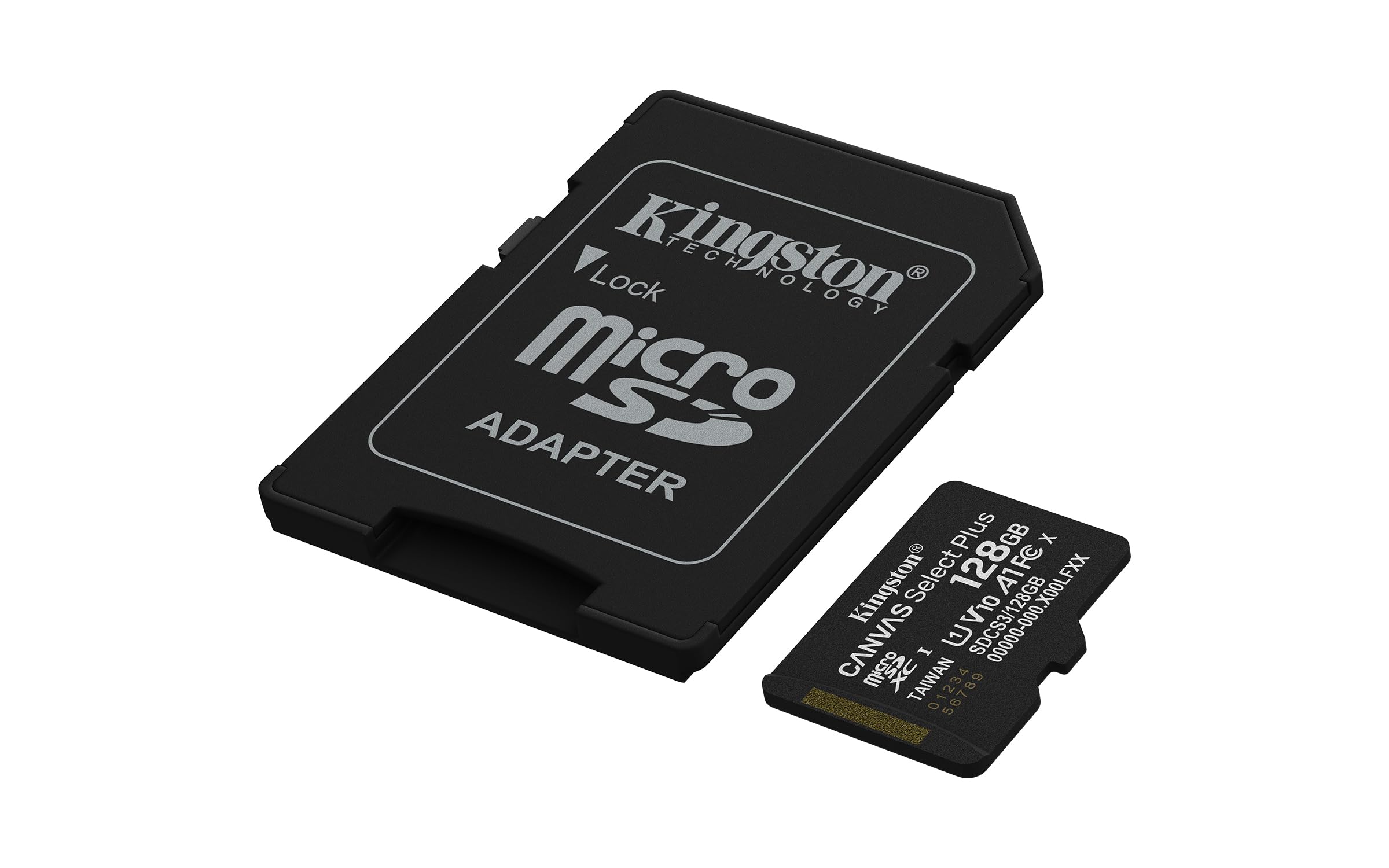 kingston-canvas-select-plus-microsdxc-128gb-gen3-a1-adattatore-sd image 2