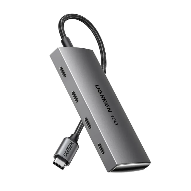 ugreen-hub-usb-c-3-2-gen-2-10gbps-a-4-porte-usb-c image 1